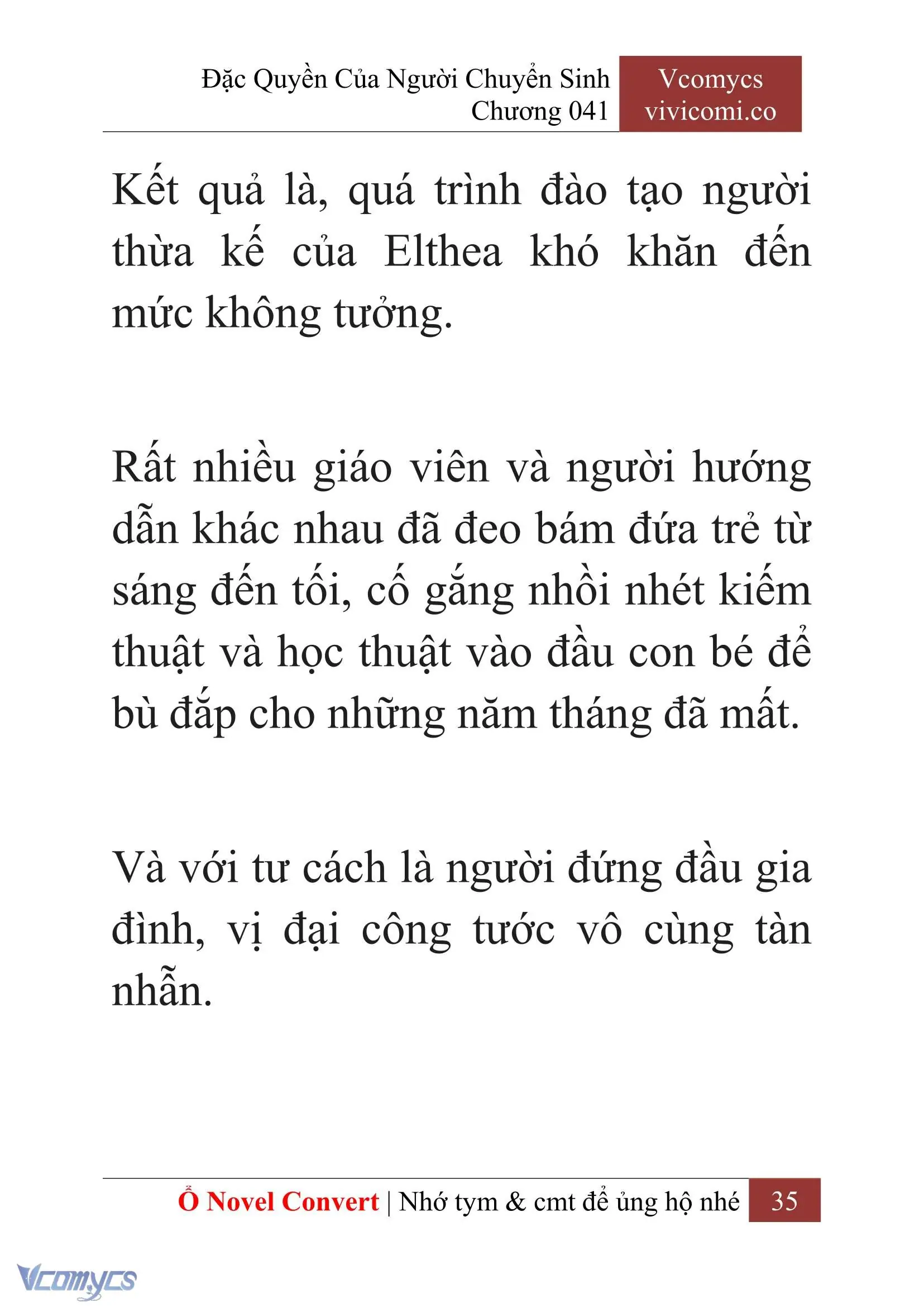 [Novel] Đặc Quyền Của Người Chuyển Sinh Chapter 41 - Trang 38