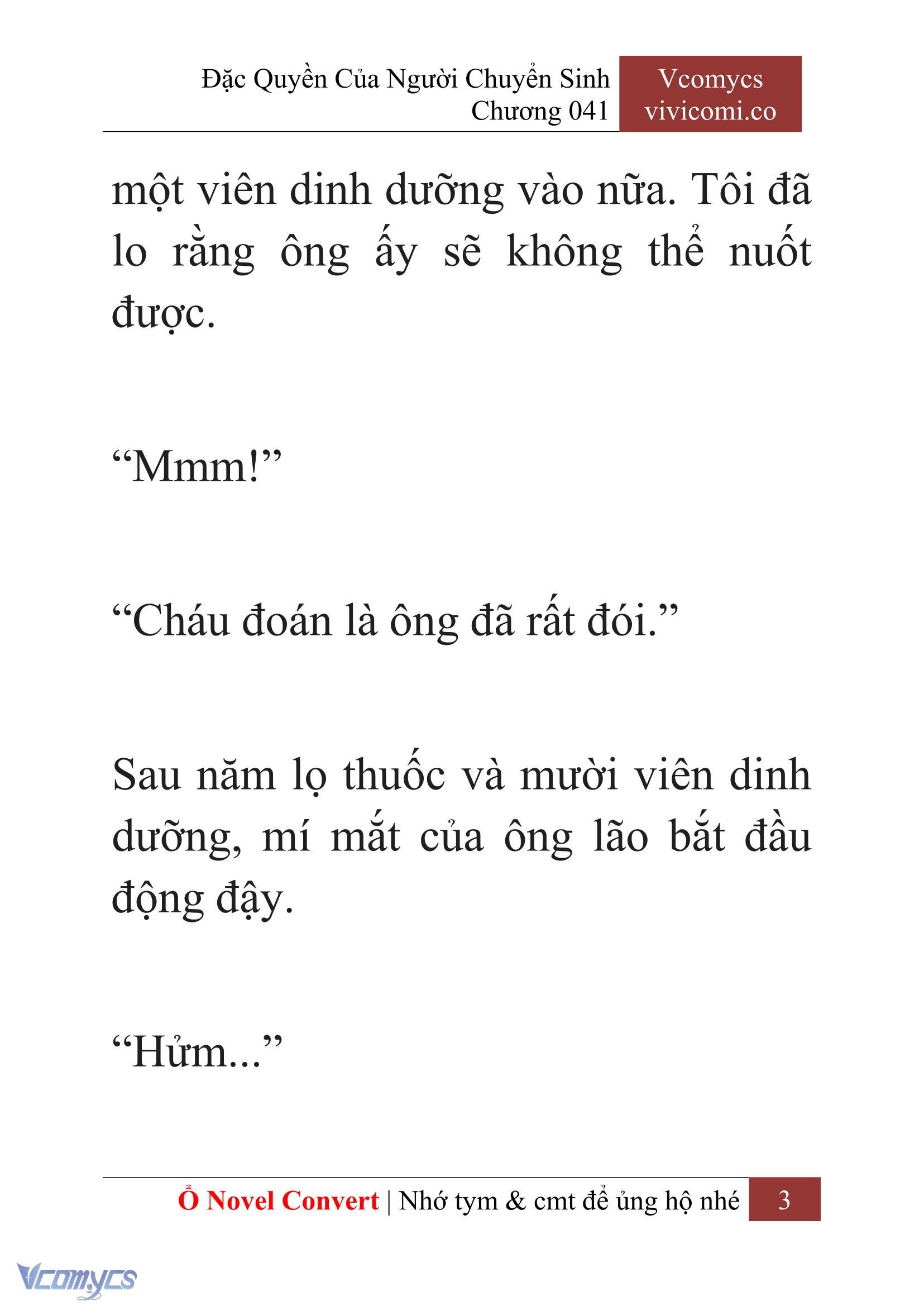 [Novel] Đặc Quyền Của Người Chuyển Sinh Chapter 41 - Trang 6
