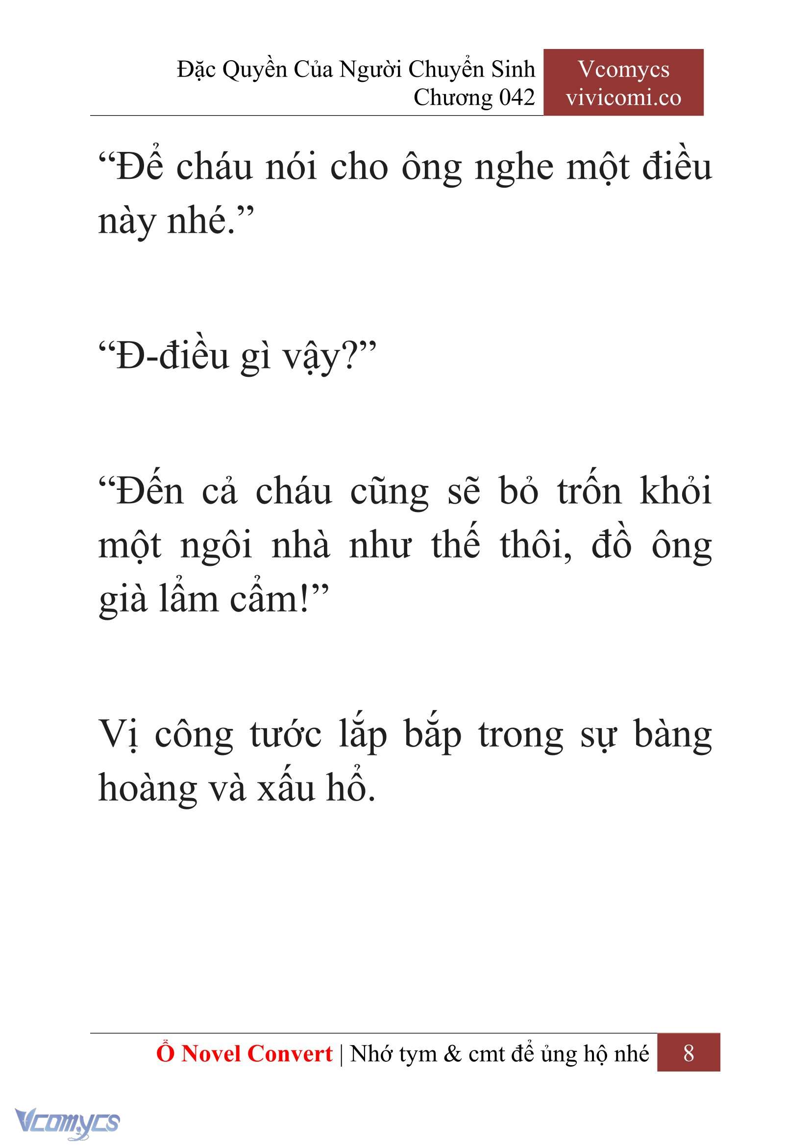 [Novel] Đặc Quyền Của Người Chuyển Sinh Chapter 42 - Trang 11