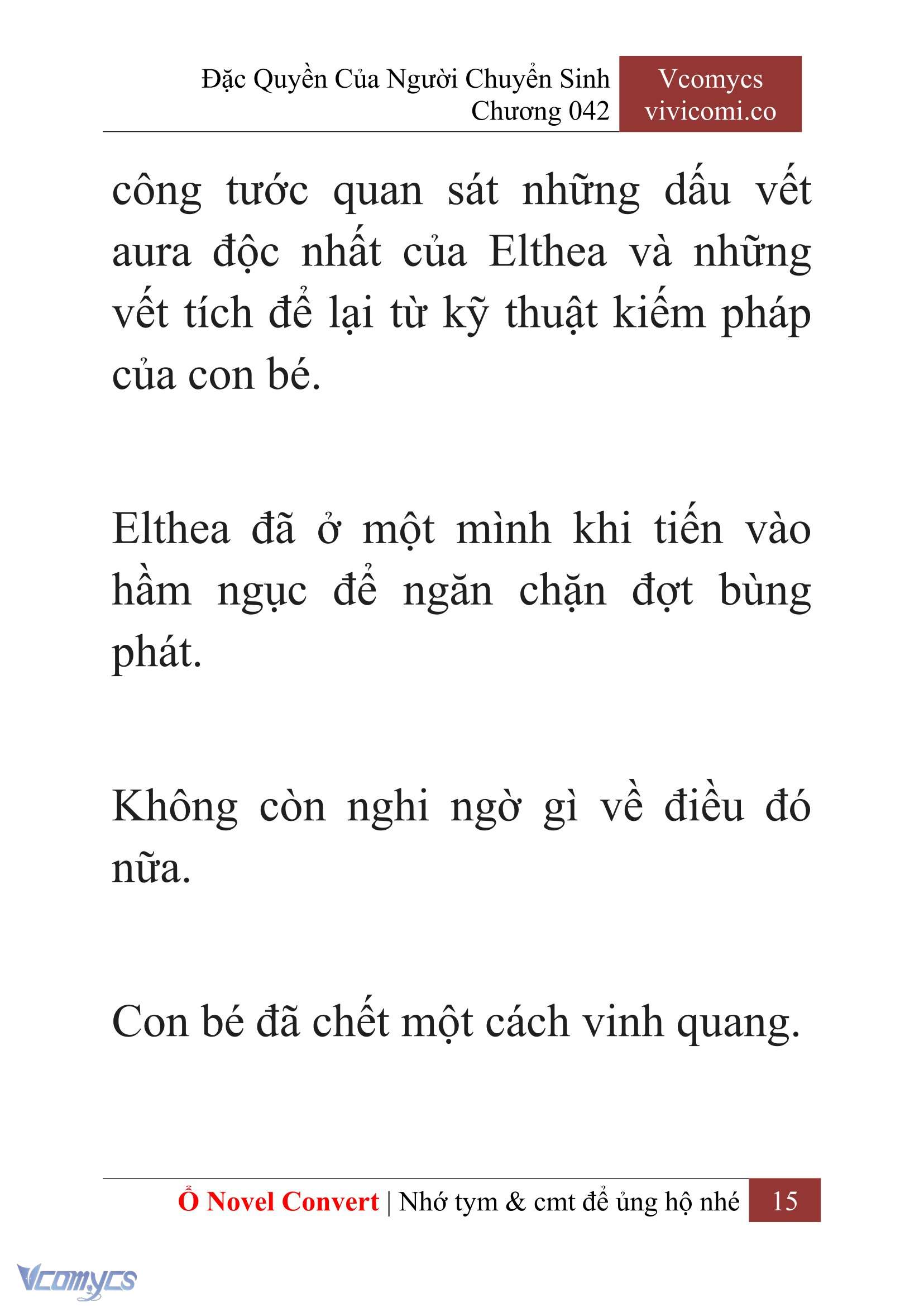 [Novel] Đặc Quyền Của Người Chuyển Sinh Chapter 42 - Trang 18