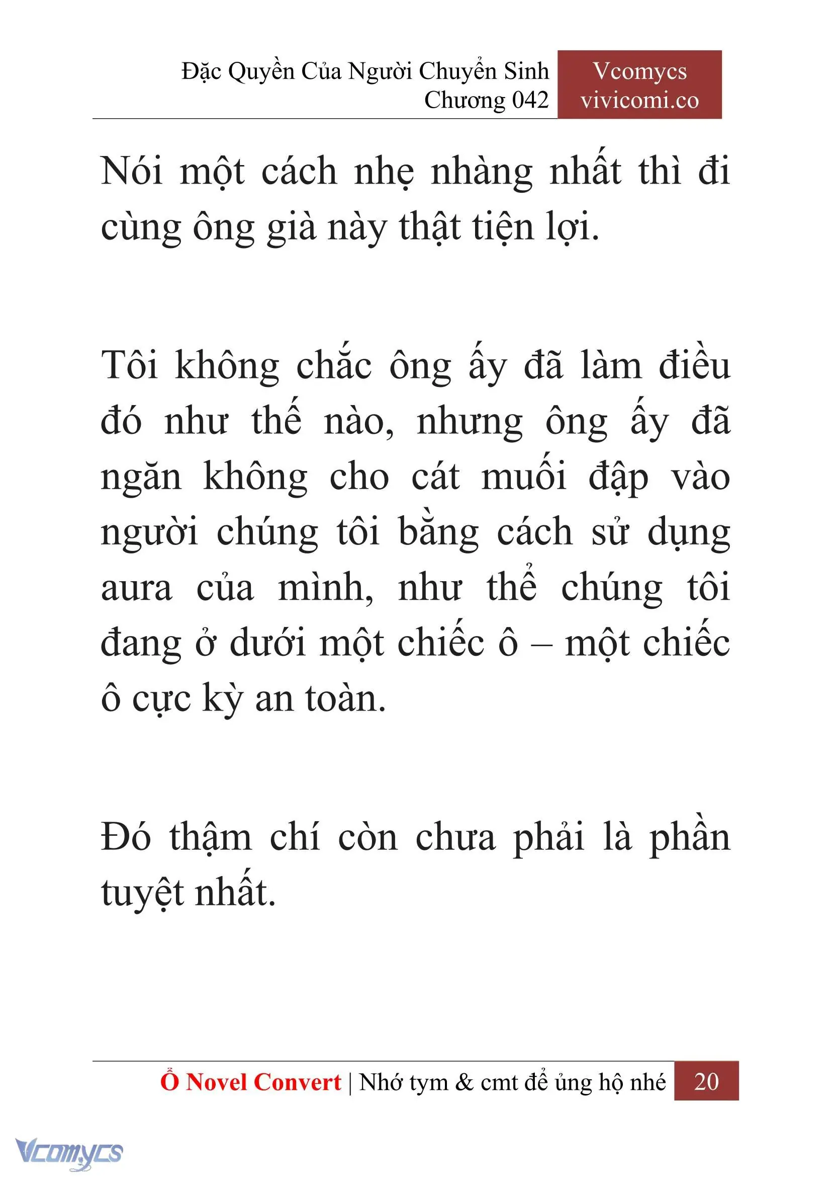 [Novel] Đặc Quyền Của Người Chuyển Sinh Chapter 42 - Trang 23