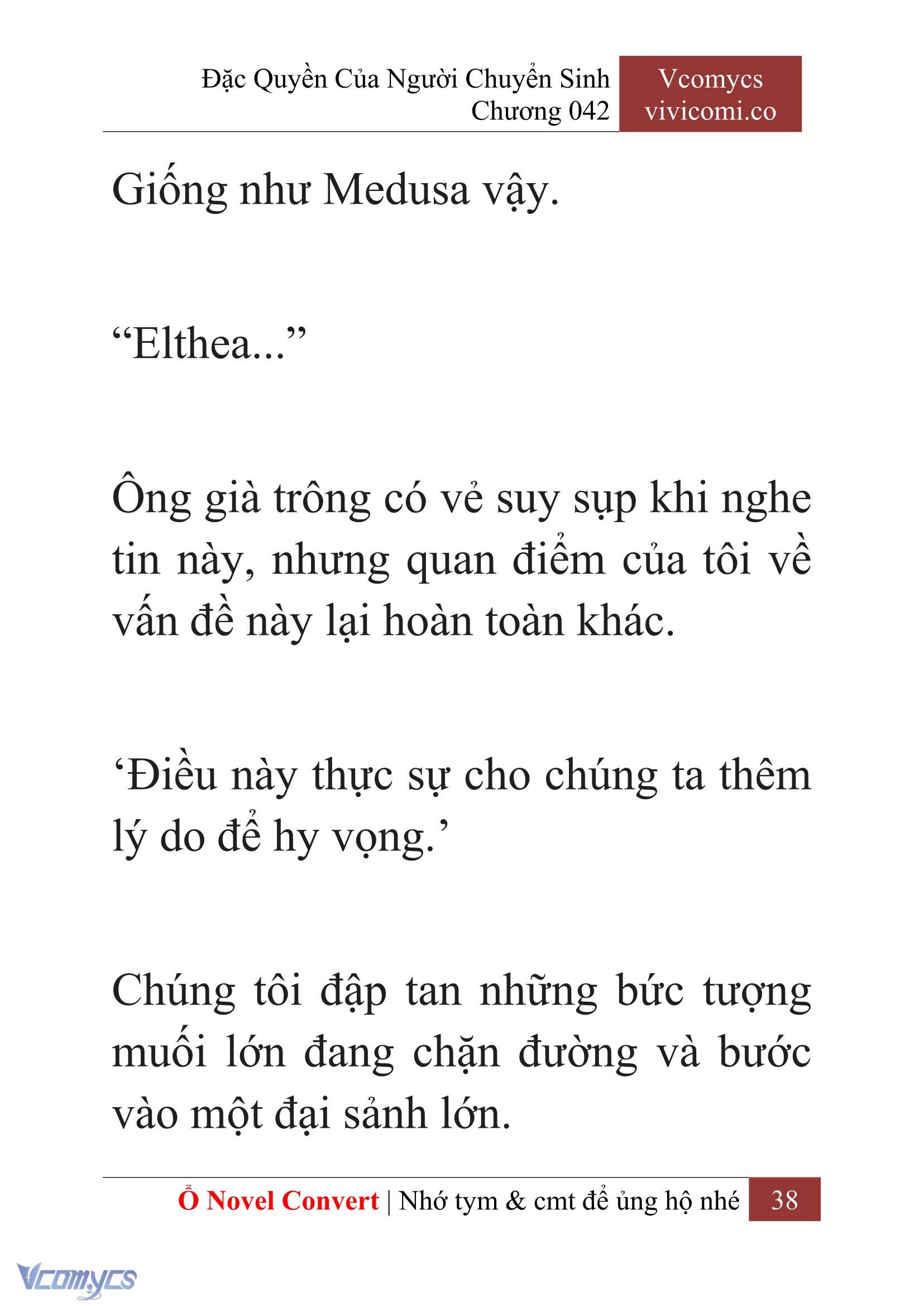 [Novel] Đặc Quyền Của Người Chuyển Sinh Chapter 42 - Trang 41