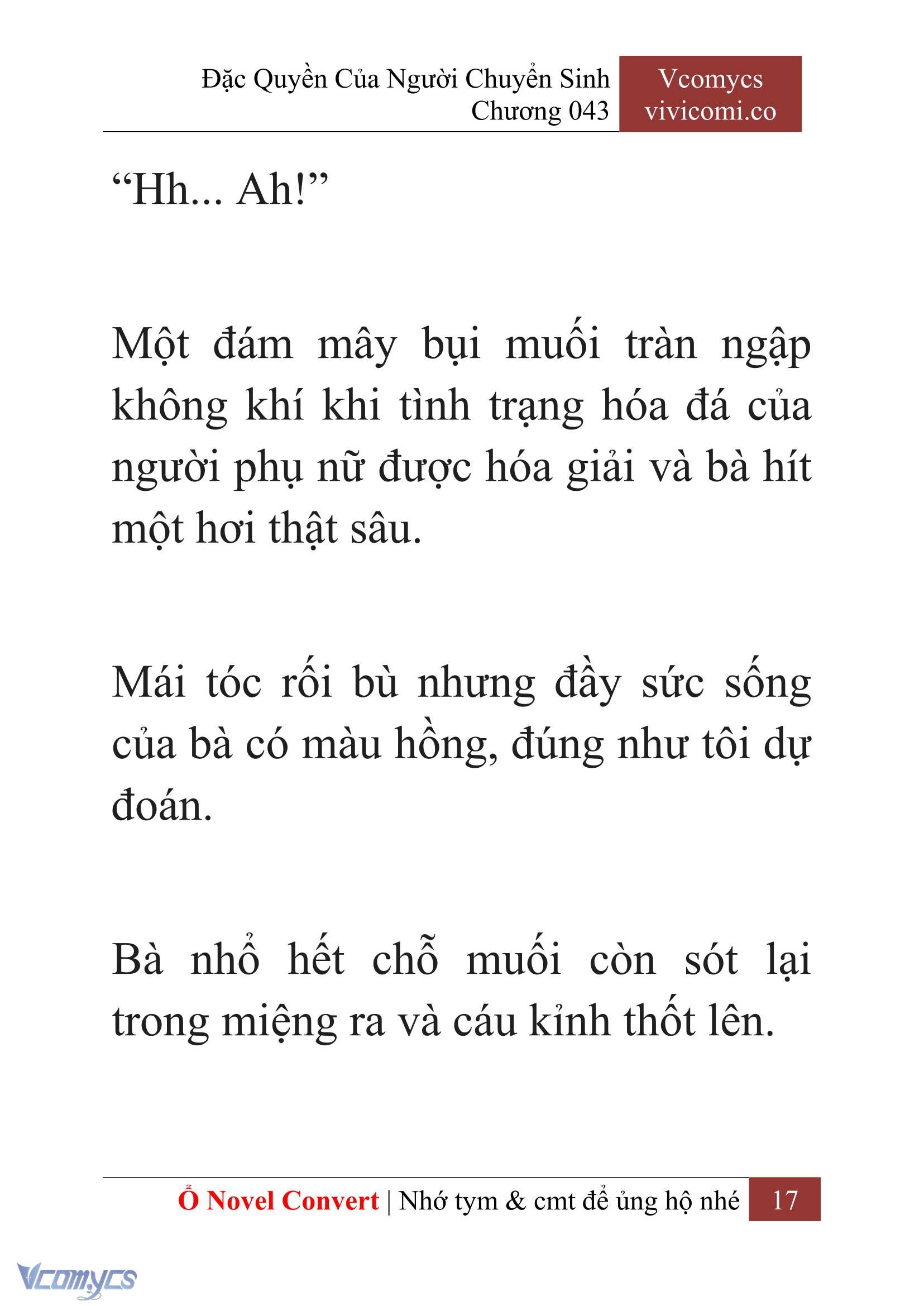 [Novel] Đặc Quyền Của Người Chuyển Sinh Chapter 43 - Trang 20