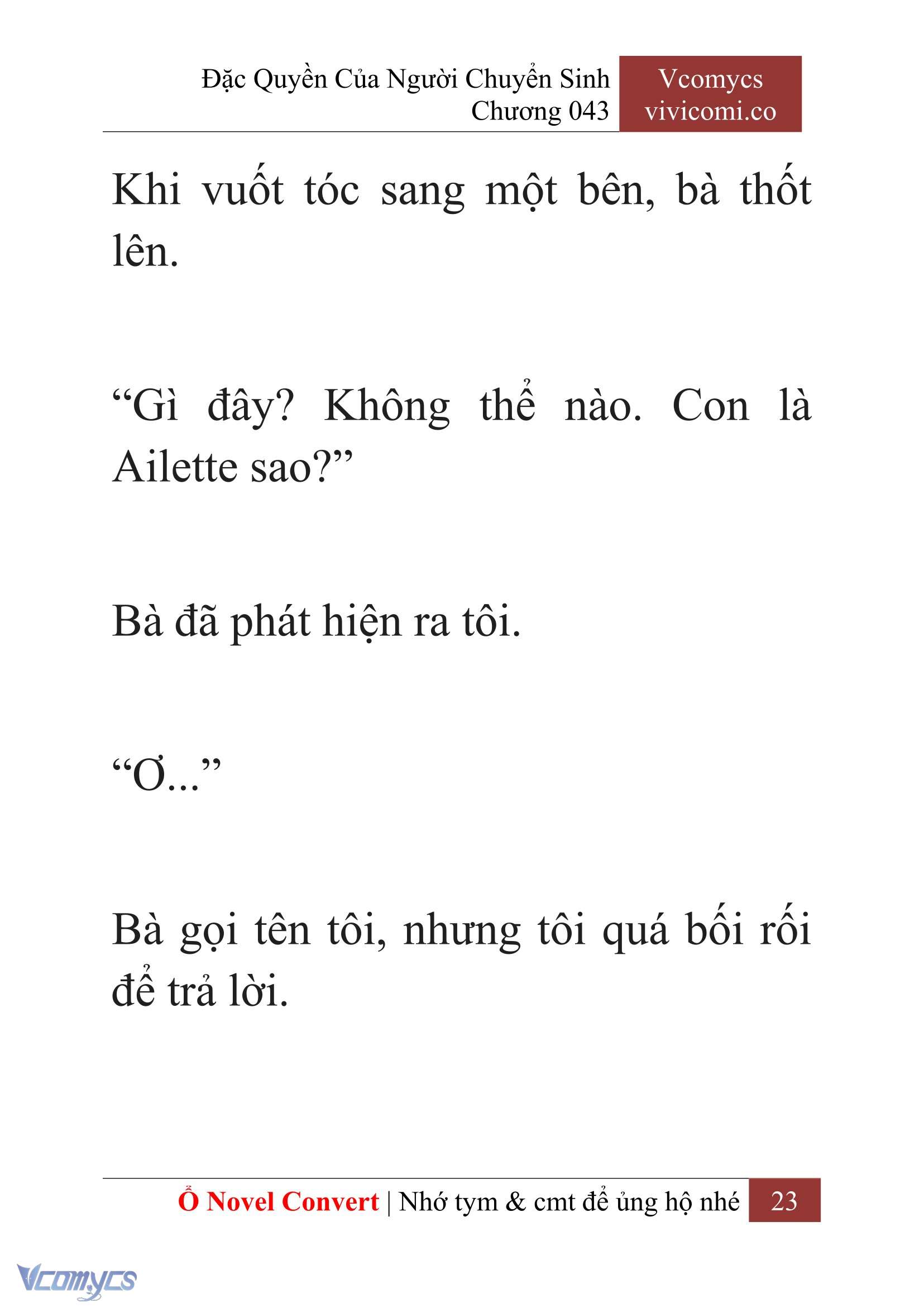 [Novel] Đặc Quyền Của Người Chuyển Sinh Chapter 43 - Trang 26