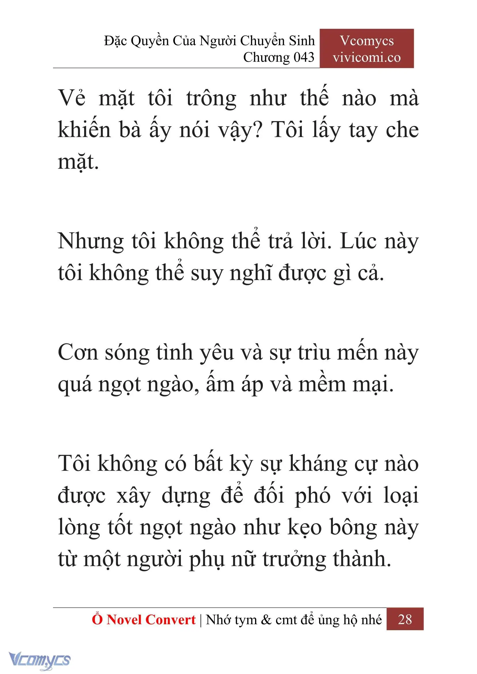 [Novel] Đặc Quyền Của Người Chuyển Sinh Chapter 43 - Trang 30