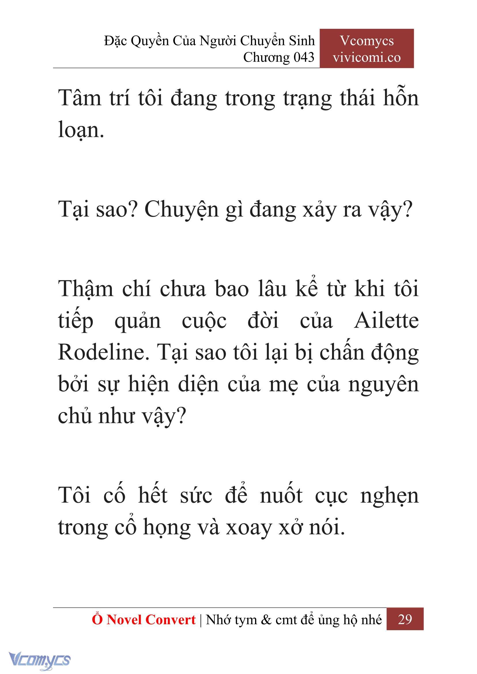 [Novel] Đặc Quyền Của Người Chuyển Sinh Chapter 43 - Trang 31