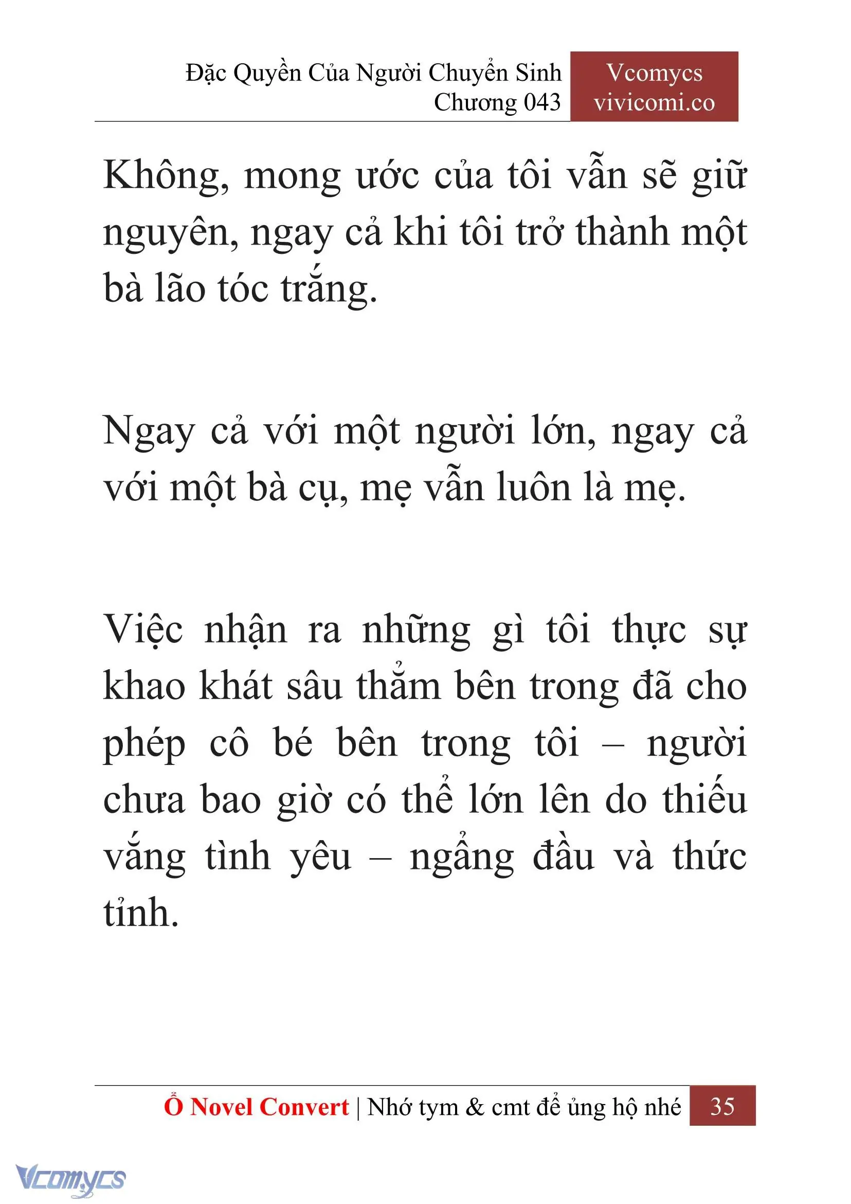 [Novel] Đặc Quyền Của Người Chuyển Sinh Chapter 43 - Trang 37