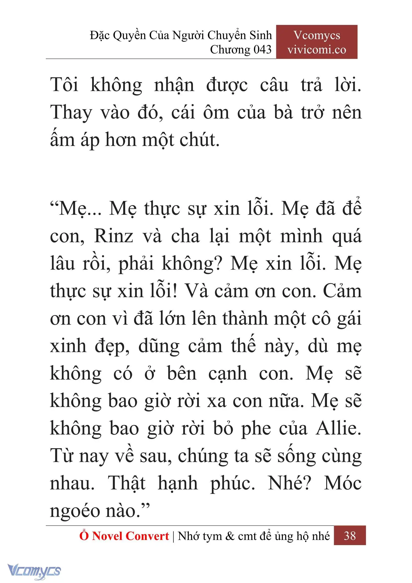 [Novel] Đặc Quyền Của Người Chuyển Sinh Chapter 43 - Trang 40