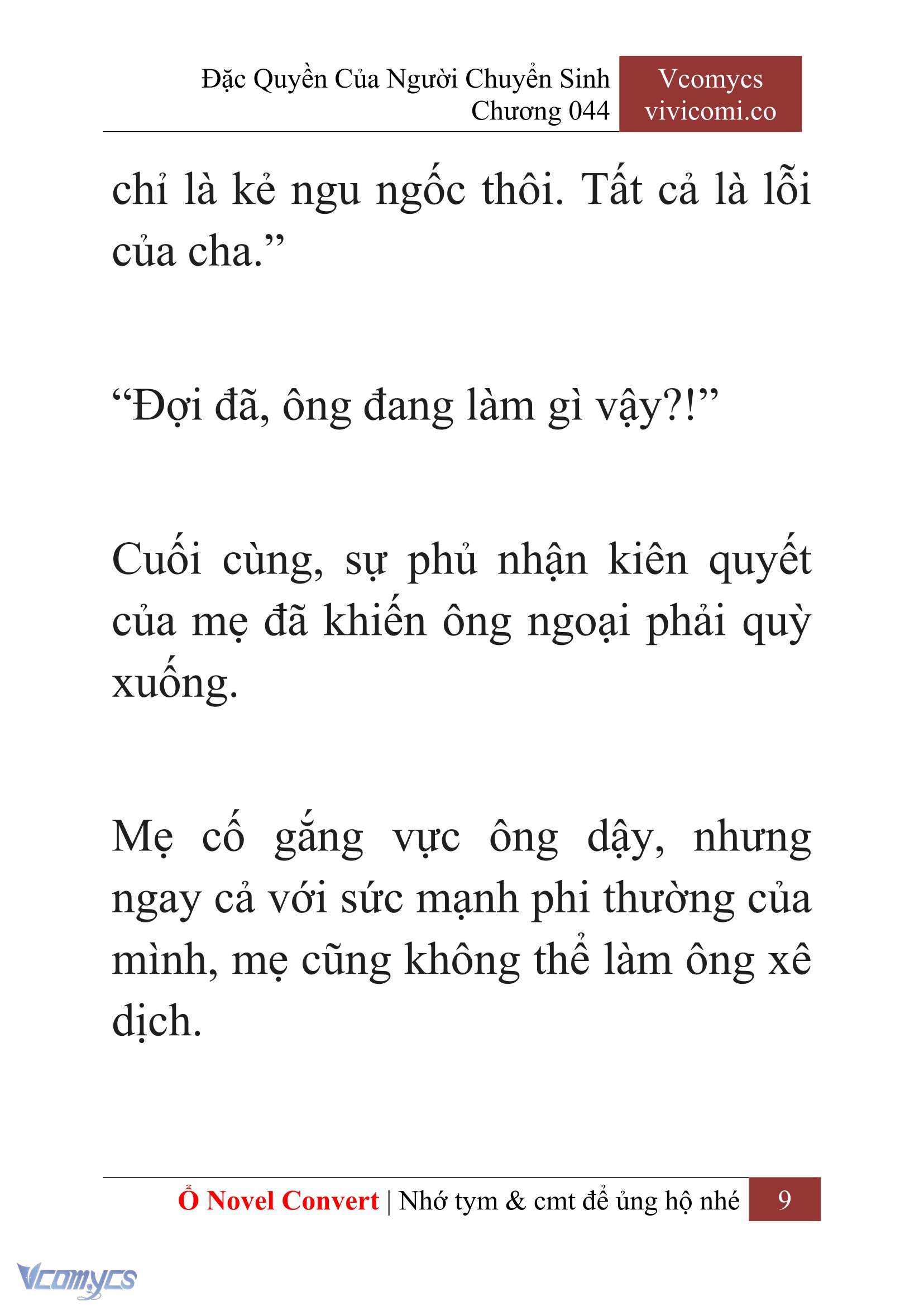 [Novel] Đặc Quyền Của Người Chuyển Sinh Chapter 44 - Trang 12