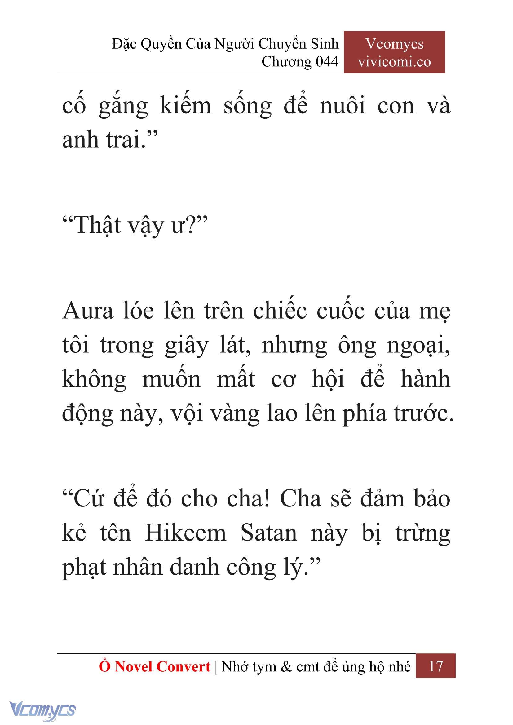 [Novel] Đặc Quyền Của Người Chuyển Sinh Chapter 44 - Trang 20