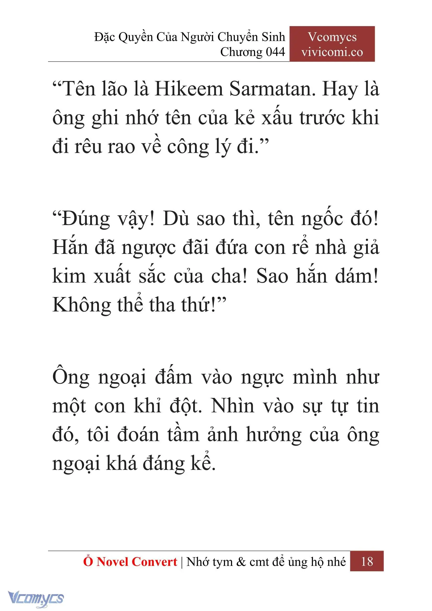 [Novel] Đặc Quyền Của Người Chuyển Sinh Chapter 44 - Trang 21