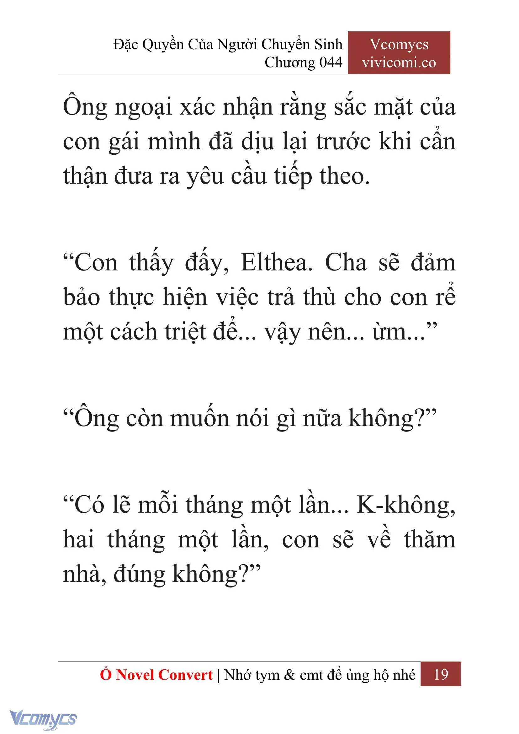 [Novel] Đặc Quyền Của Người Chuyển Sinh Chapter 44 - Trang 22