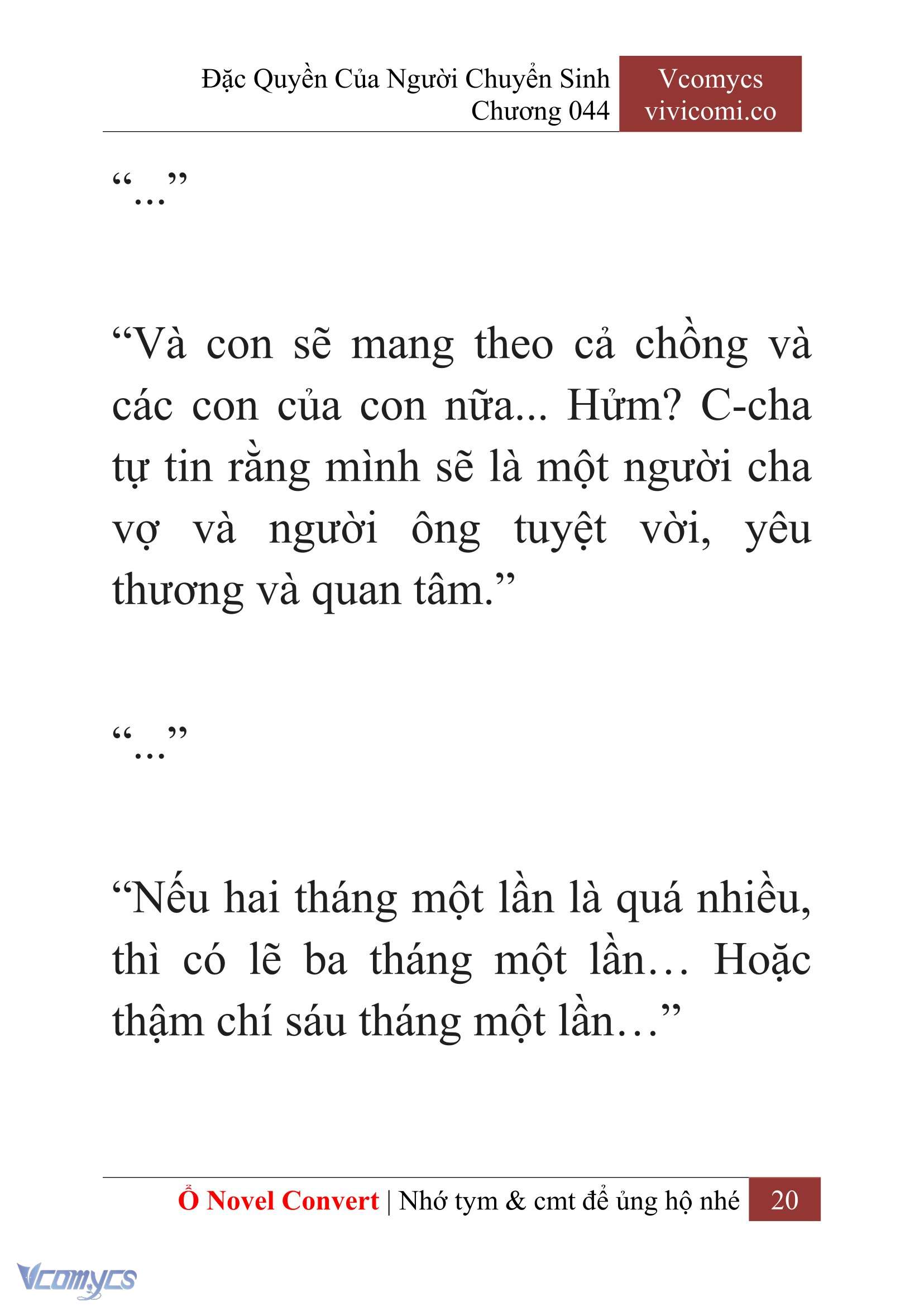[Novel] Đặc Quyền Của Người Chuyển Sinh Chapter 44 - Trang 23