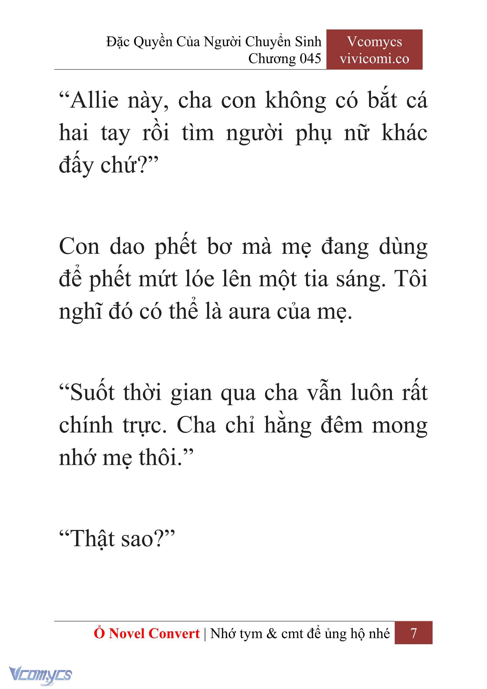 [Novel] Đặc Quyền Của Người Chuyển Sinh Chapter 45 - Trang 10