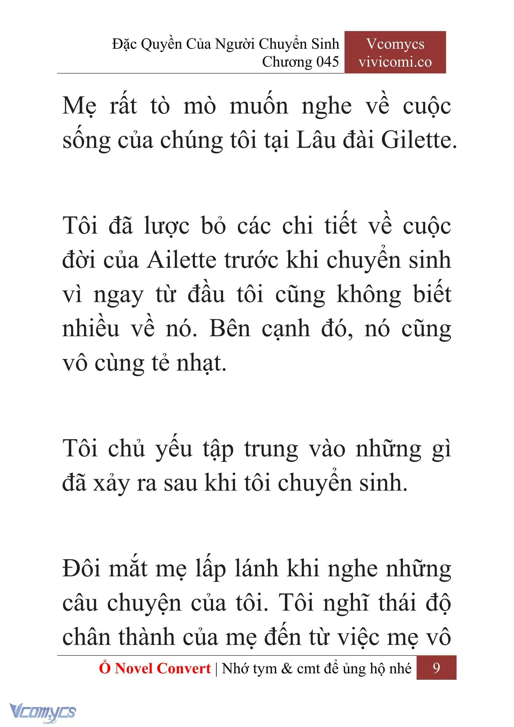 [Novel] Đặc Quyền Của Người Chuyển Sinh Chapter 45 - Trang 12