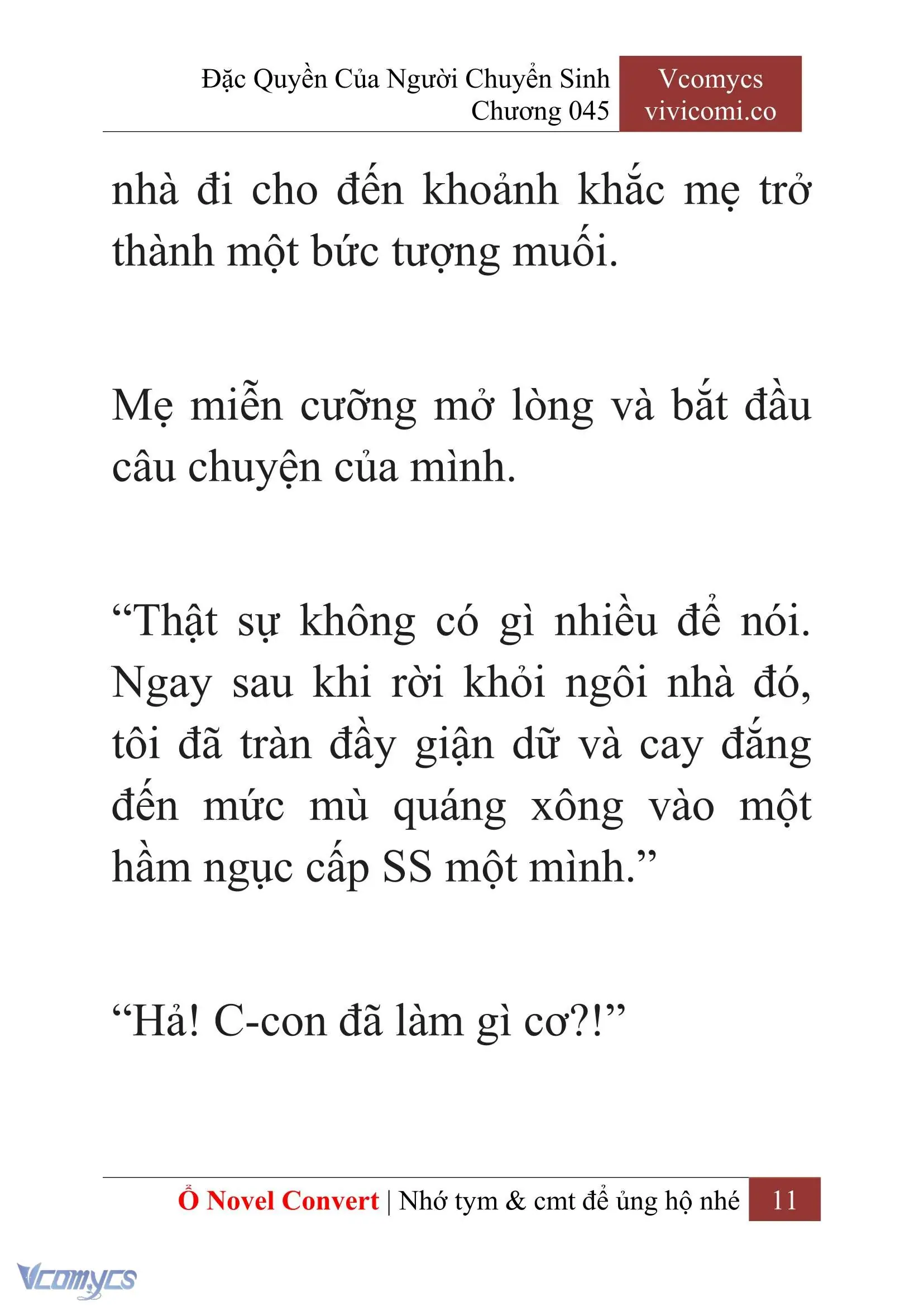 [Novel] Đặc Quyền Của Người Chuyển Sinh Chapter 45 - Trang 14