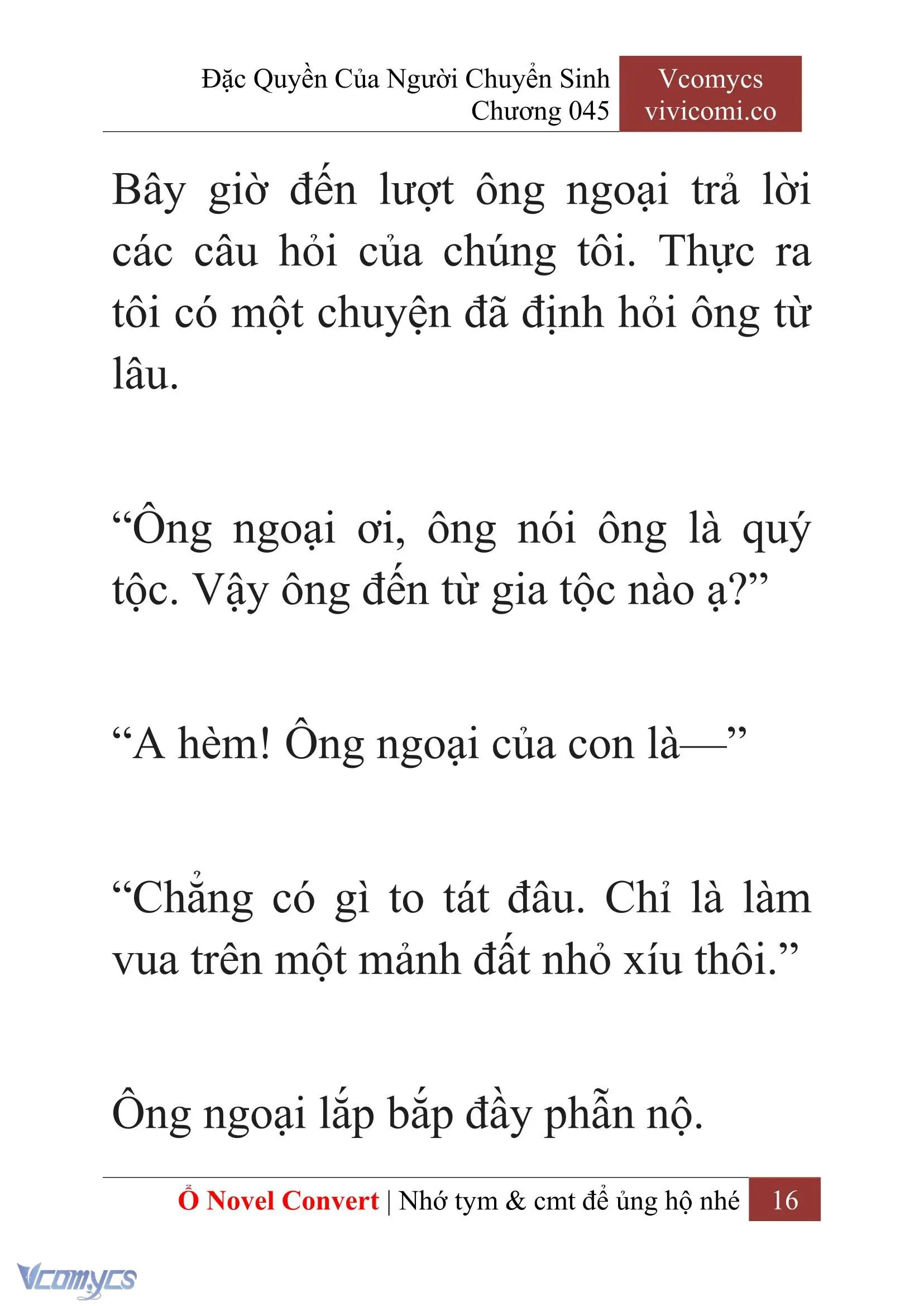 [Novel] Đặc Quyền Của Người Chuyển Sinh Chapter 45 - Trang 19