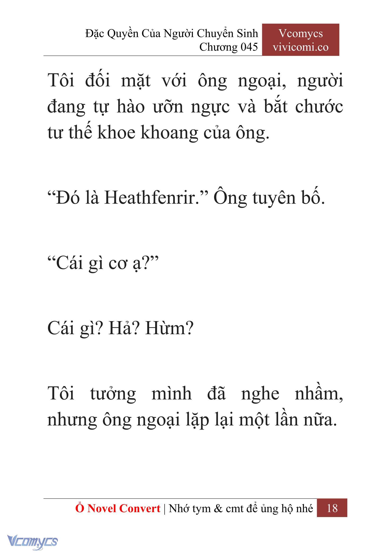 [Novel] Đặc Quyền Của Người Chuyển Sinh Chapter 45 - Trang 21