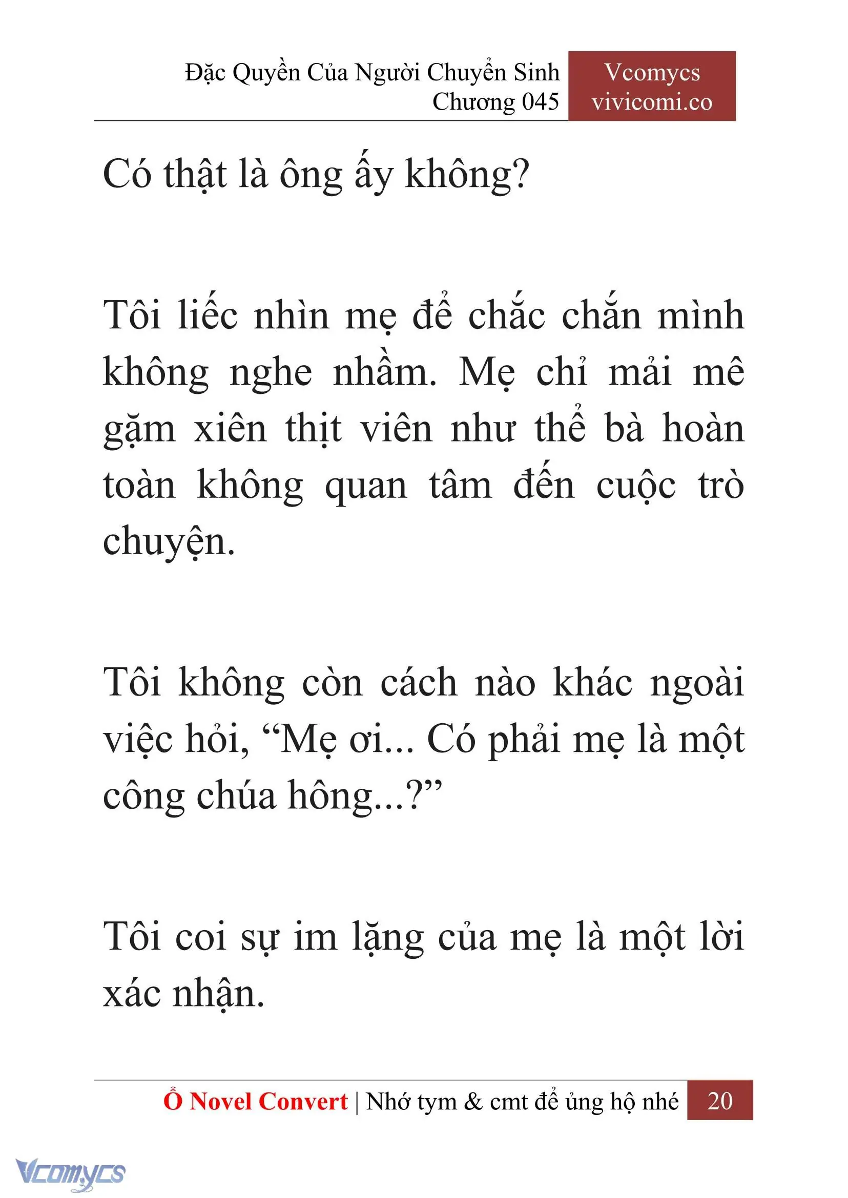 [Novel] Đặc Quyền Của Người Chuyển Sinh Chapter 45 - Trang 23