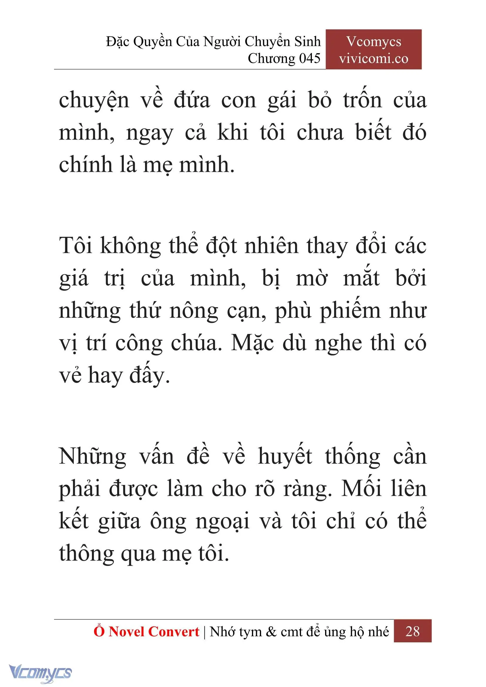 [Novel] Đặc Quyền Của Người Chuyển Sinh Chapter 45 - Trang 31