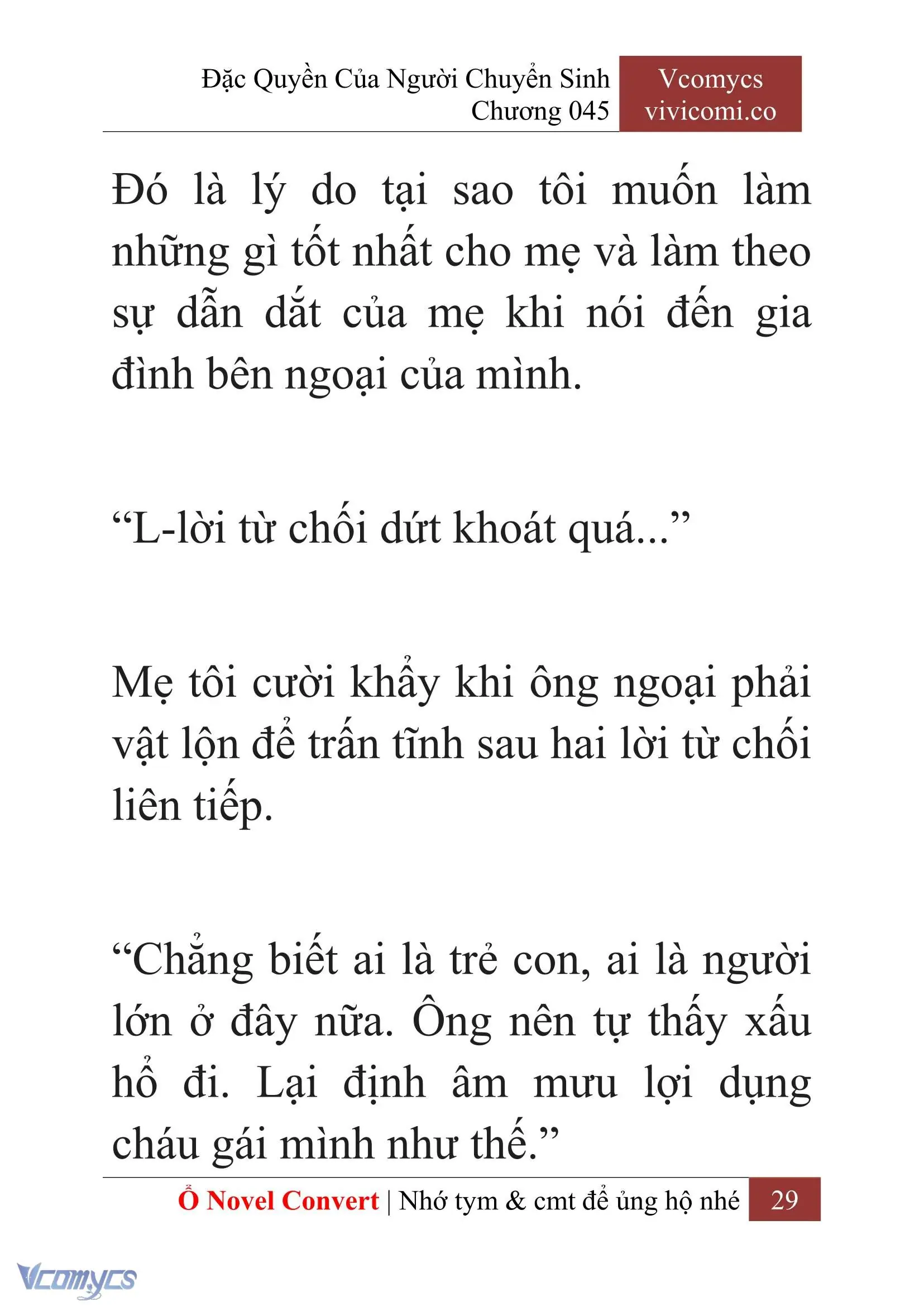 [Novel] Đặc Quyền Của Người Chuyển Sinh Chapter 45 - Trang 32