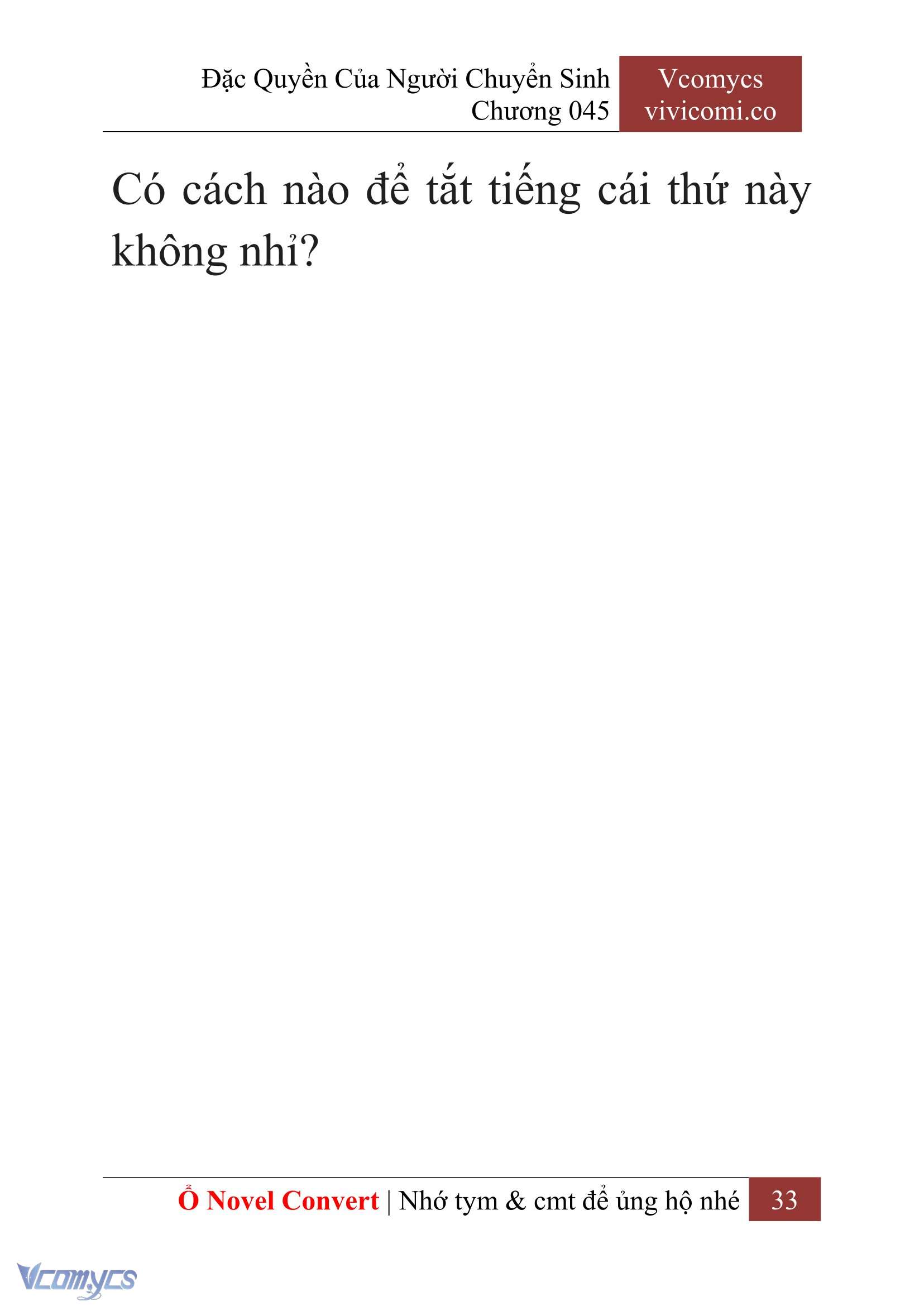 [Novel] Đặc Quyền Của Người Chuyển Sinh Chapter 45 - Trang 36