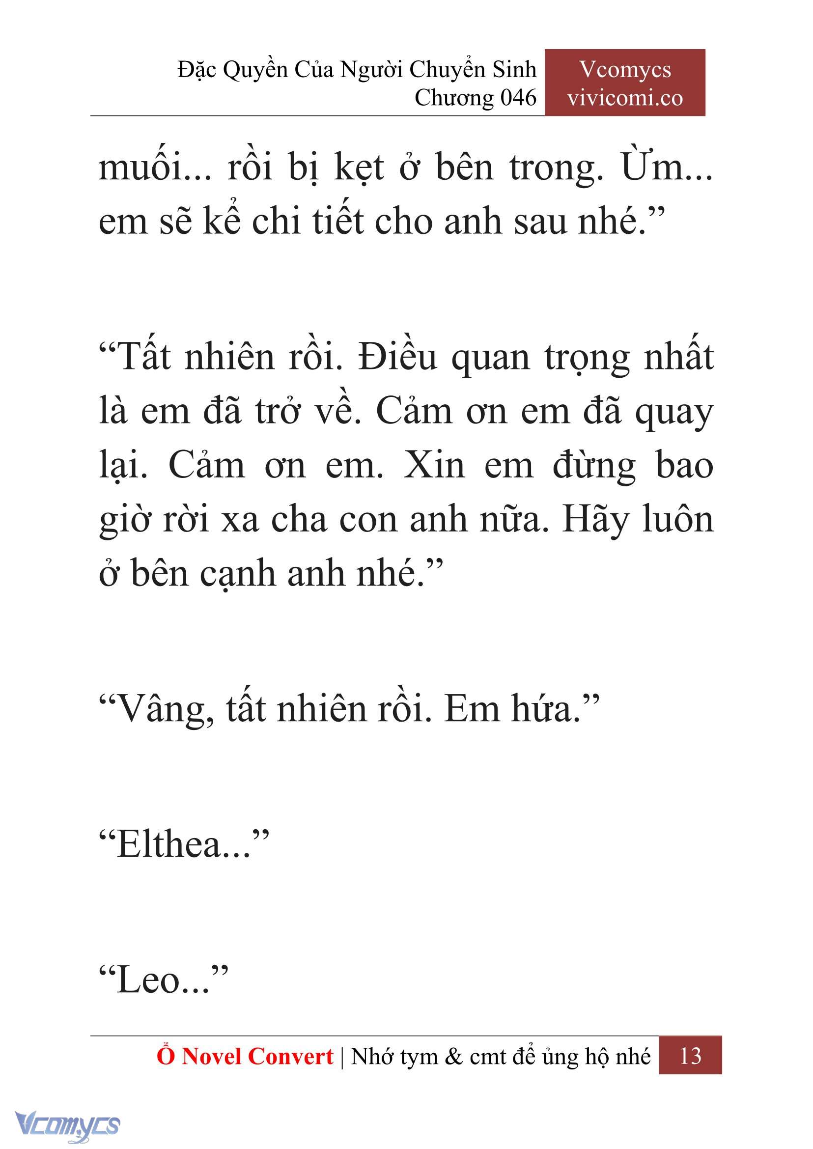 [Novel] Đặc Quyền Của Người Chuyển Sinh Chapter 46 - Trang 16