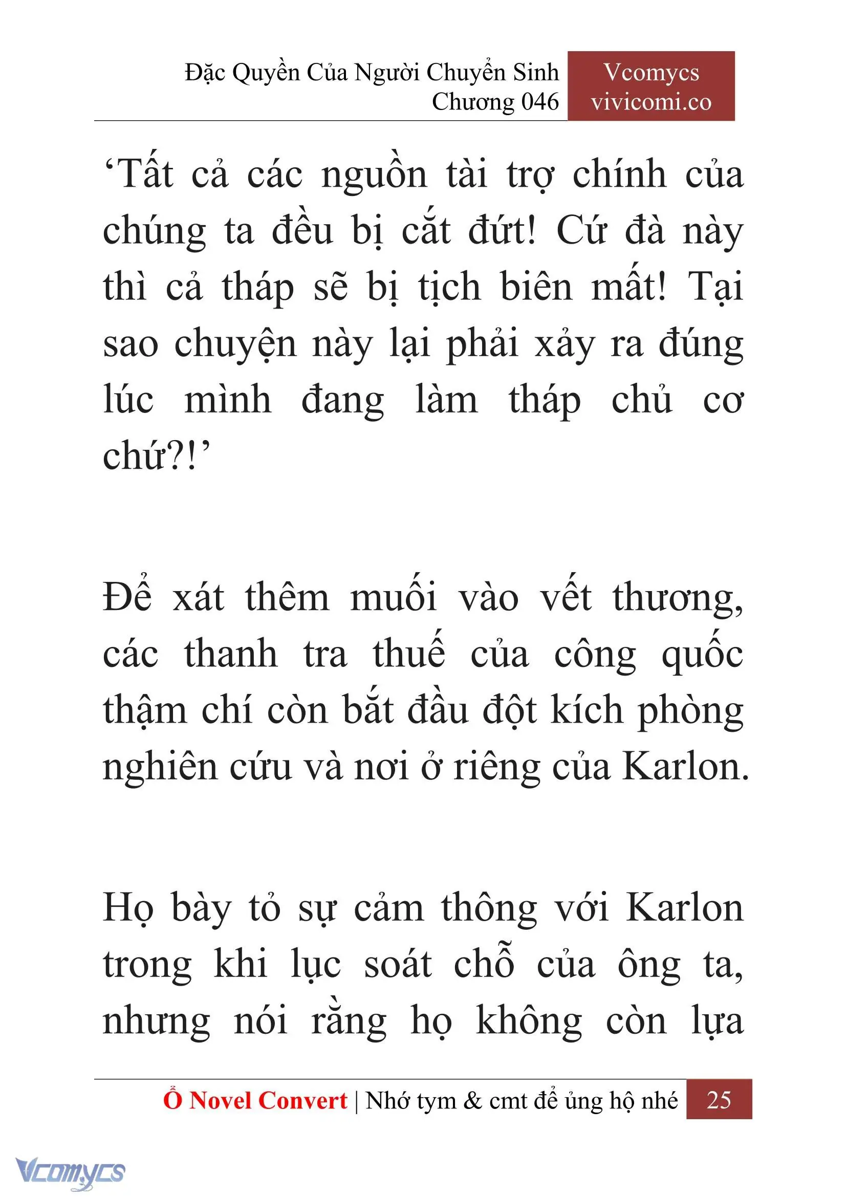 [Novel] Đặc Quyền Của Người Chuyển Sinh Chapter 46 - Trang 28