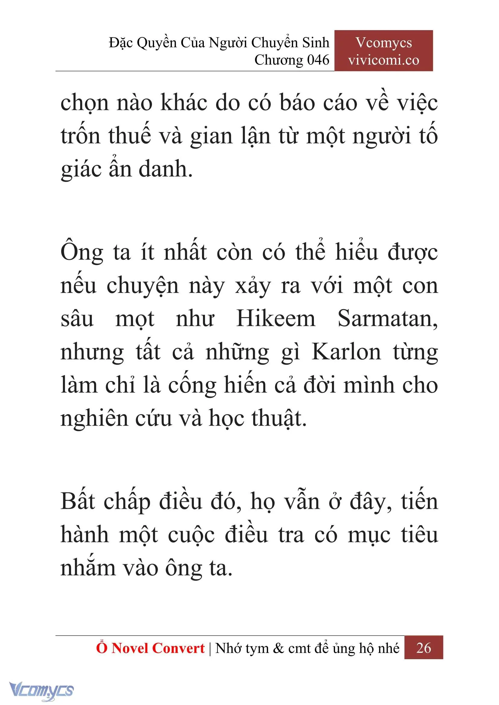 [Novel] Đặc Quyền Của Người Chuyển Sinh Chapter 46 - Trang 29