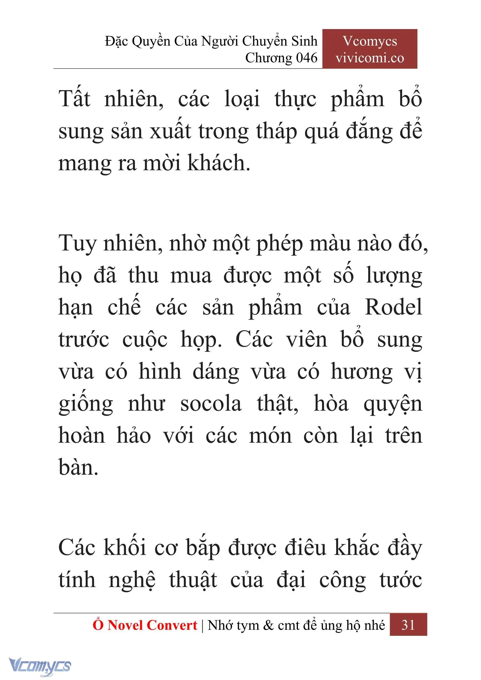 [Novel] Đặc Quyền Của Người Chuyển Sinh Chapter 46 - Trang 34