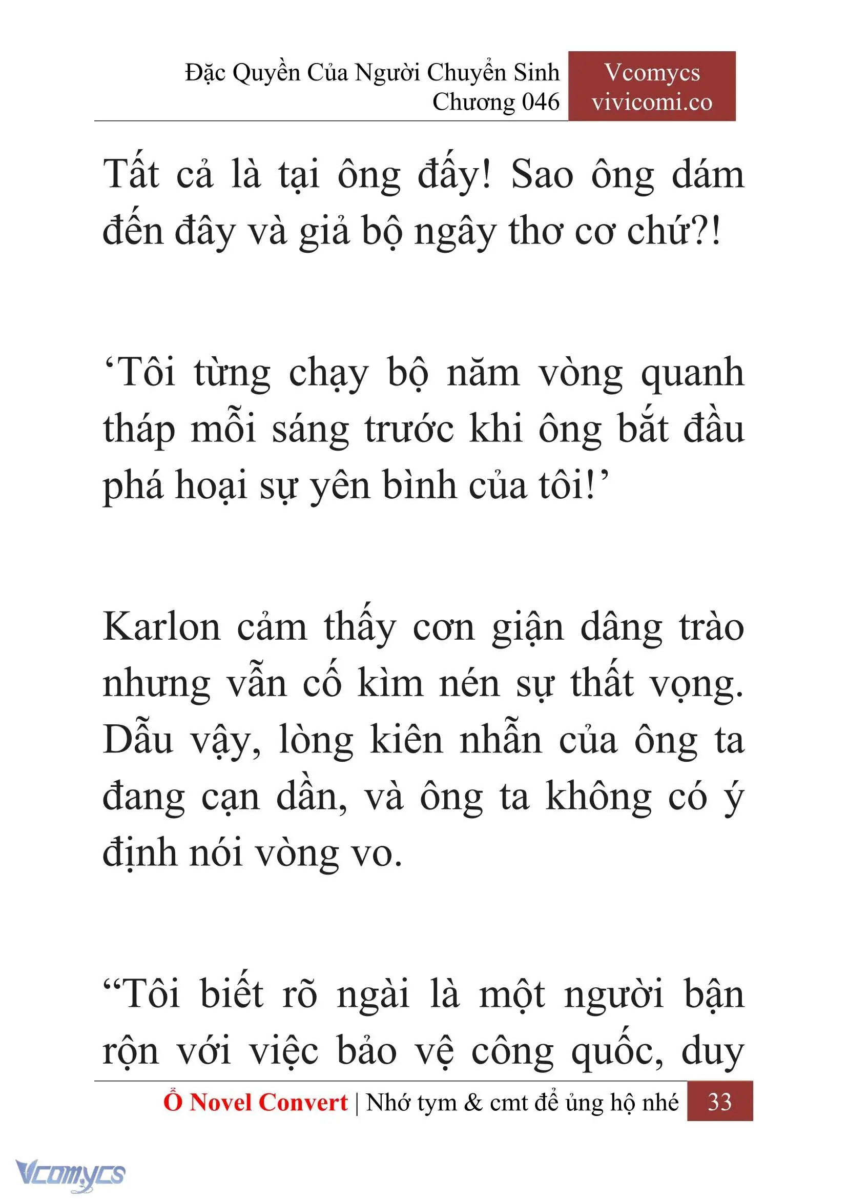 [Novel] Đặc Quyền Của Người Chuyển Sinh Chapter 46 - Trang 36