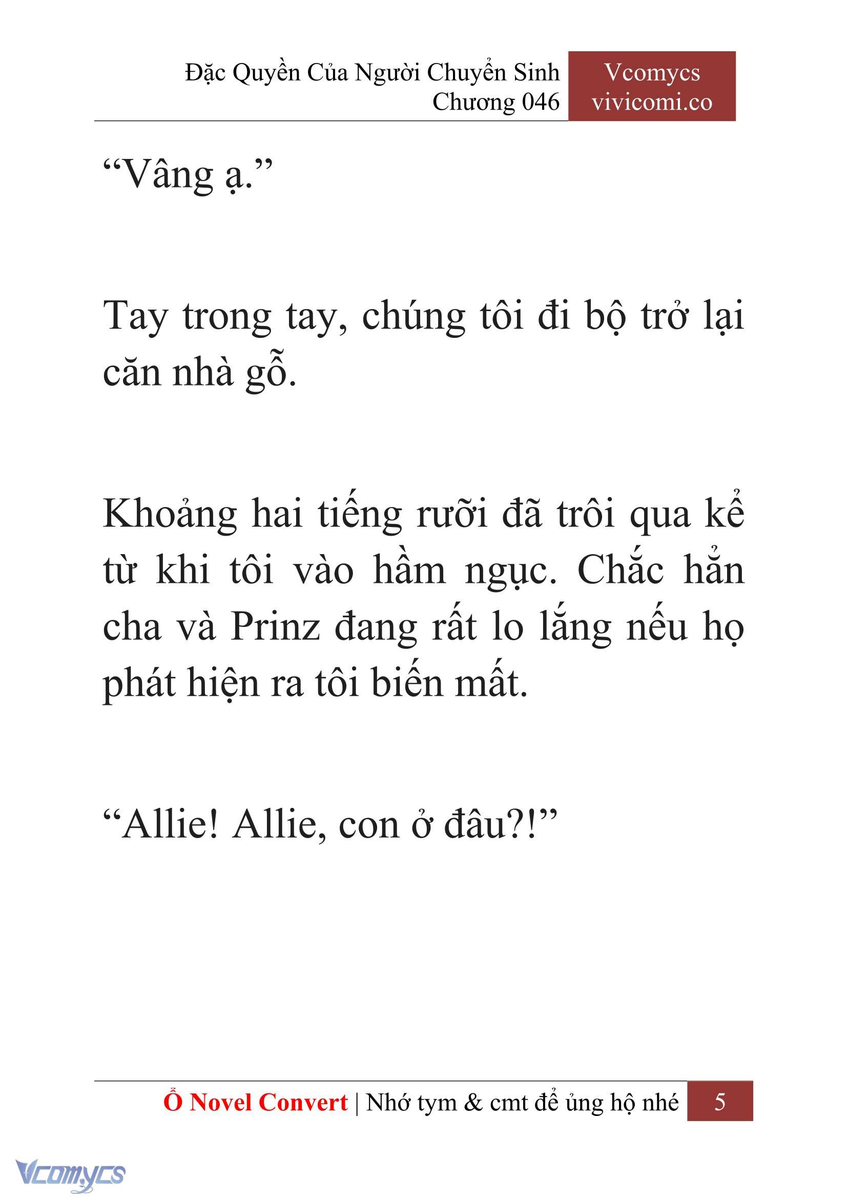 [Novel] Đặc Quyền Của Người Chuyển Sinh Chapter 46 - Trang 8