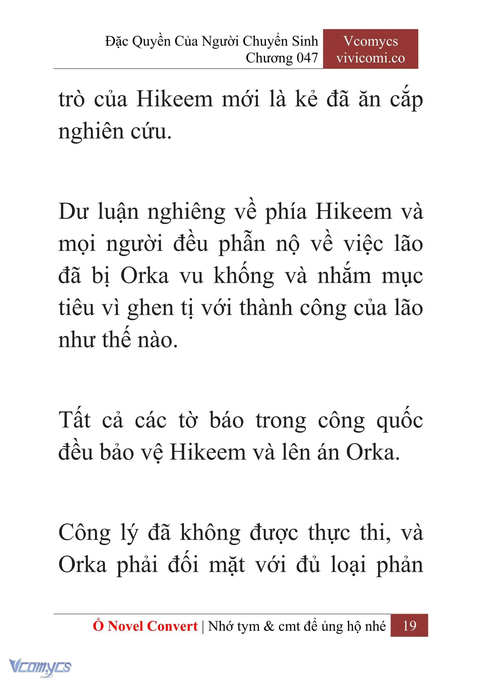 [Novel] Đặc Quyền Của Người Chuyển Sinh Chapter 47 - Trang 22