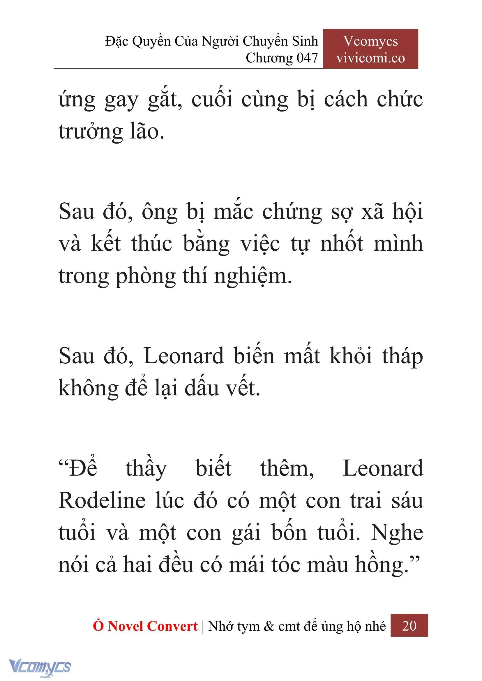 [Novel] Đặc Quyền Của Người Chuyển Sinh Chapter 47 - Trang 23