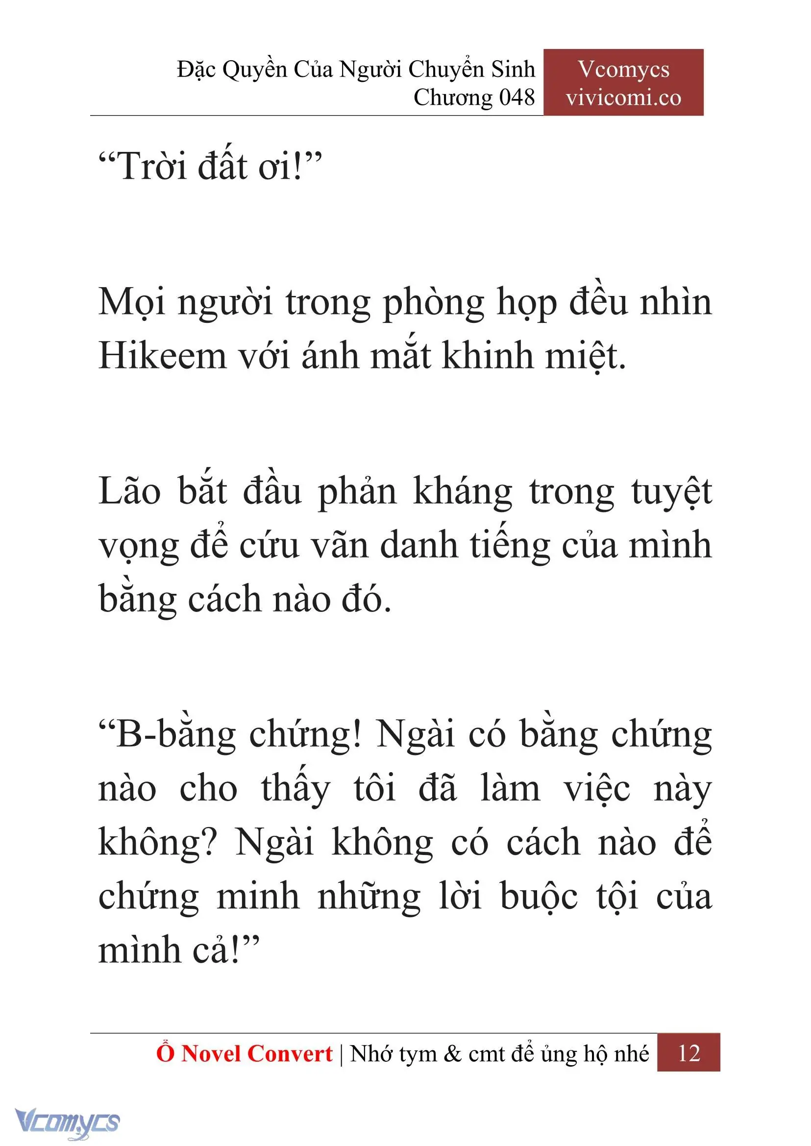 [Novel] Đặc Quyền Của Người Chuyển Sinh Chapter 48 - Trang 15