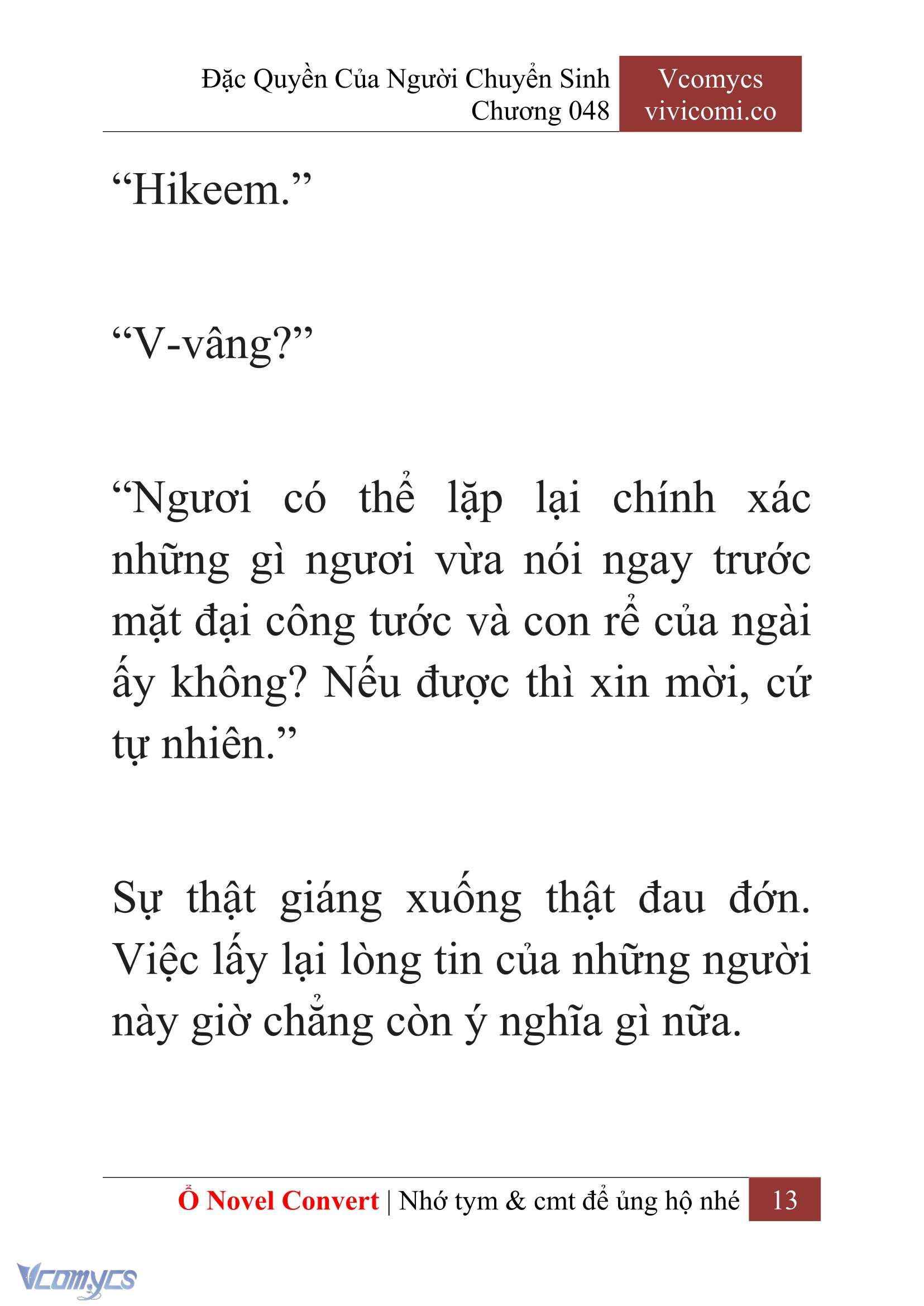 [Novel] Đặc Quyền Của Người Chuyển Sinh Chapter 48 - Trang 16