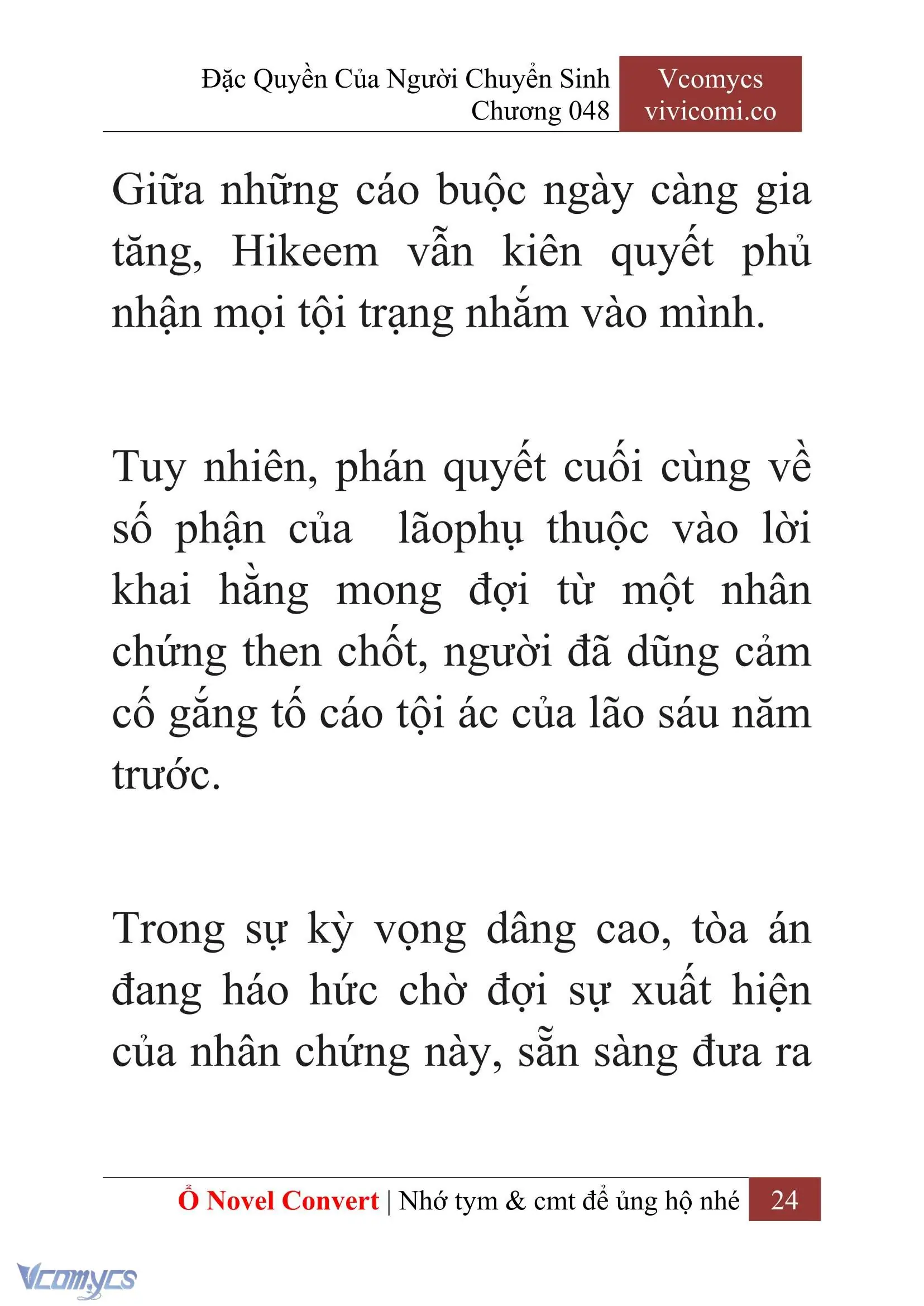 [Novel] Đặc Quyền Của Người Chuyển Sinh Chapter 48 - Trang 27
