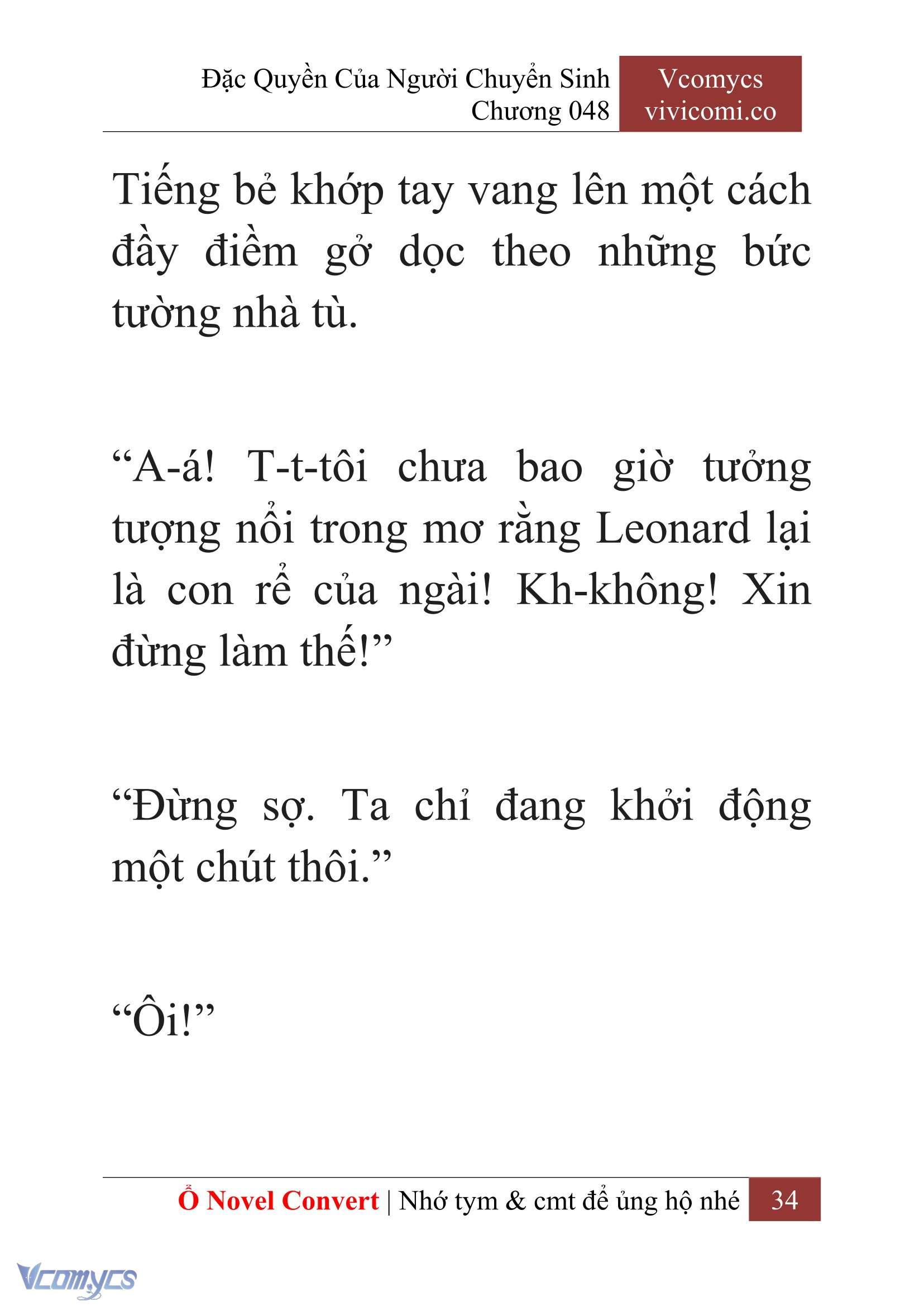 [Novel] Đặc Quyền Của Người Chuyển Sinh Chapter 48 - Trang 37