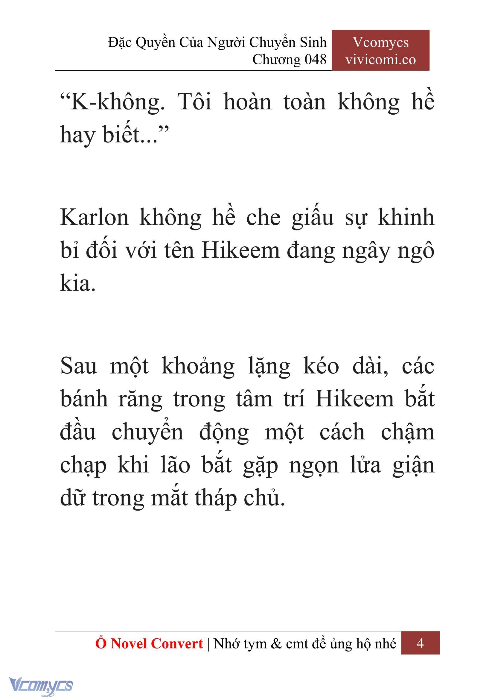 [Novel] Đặc Quyền Của Người Chuyển Sinh Chapter 48 - Trang 7