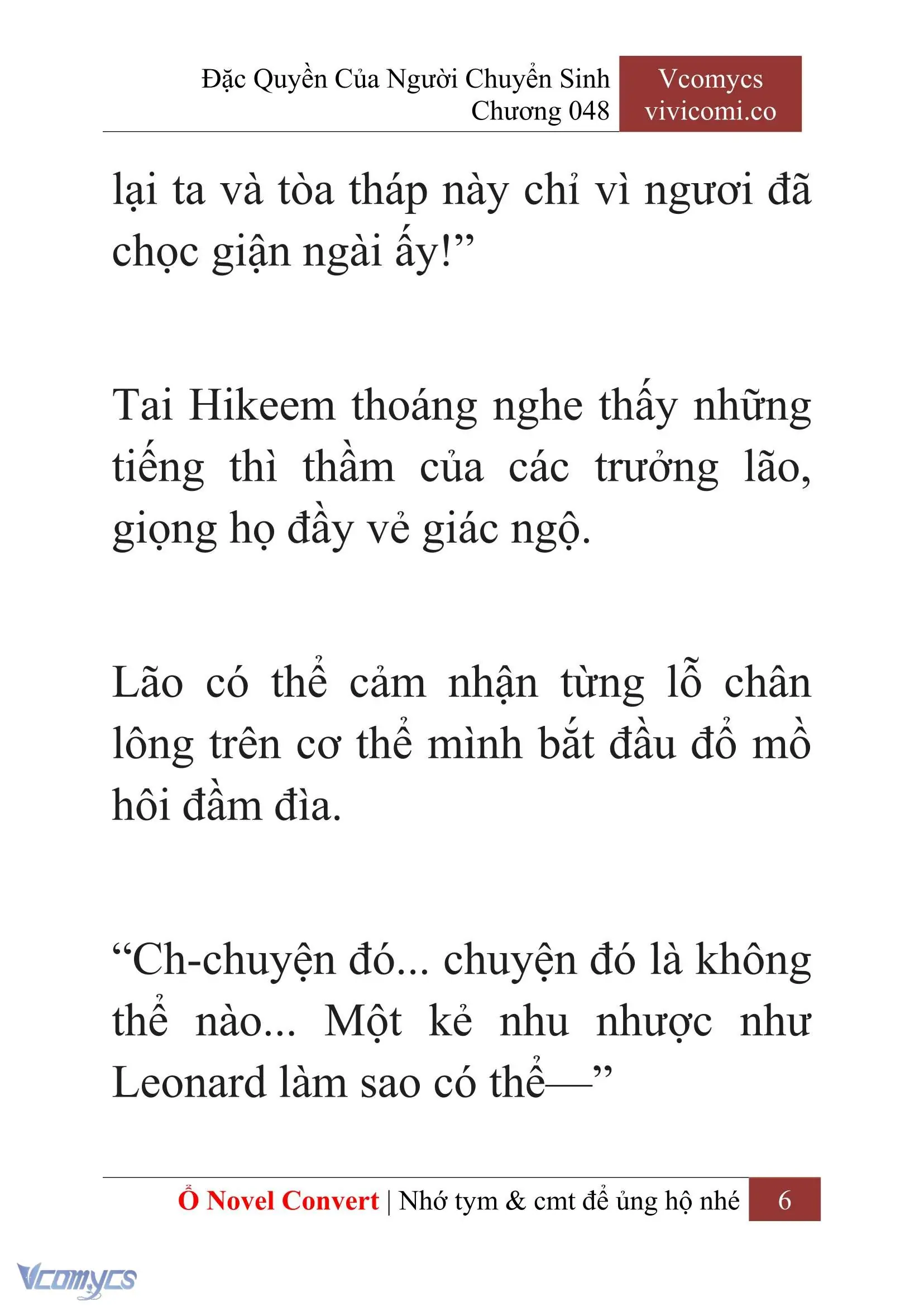[Novel] Đặc Quyền Của Người Chuyển Sinh Chapter 48 - Trang 9