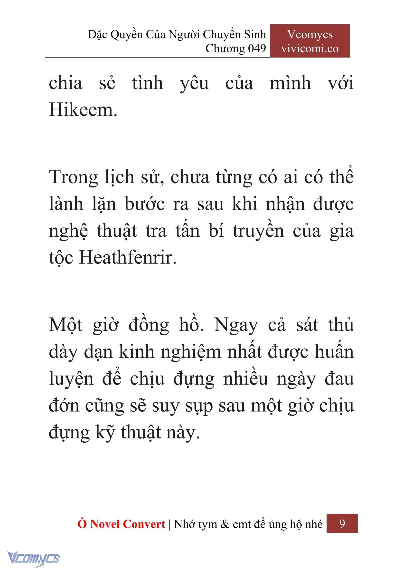 [Novel] Đặc Quyền Của Người Chuyển Sinh Chapter 49 - Trang 12