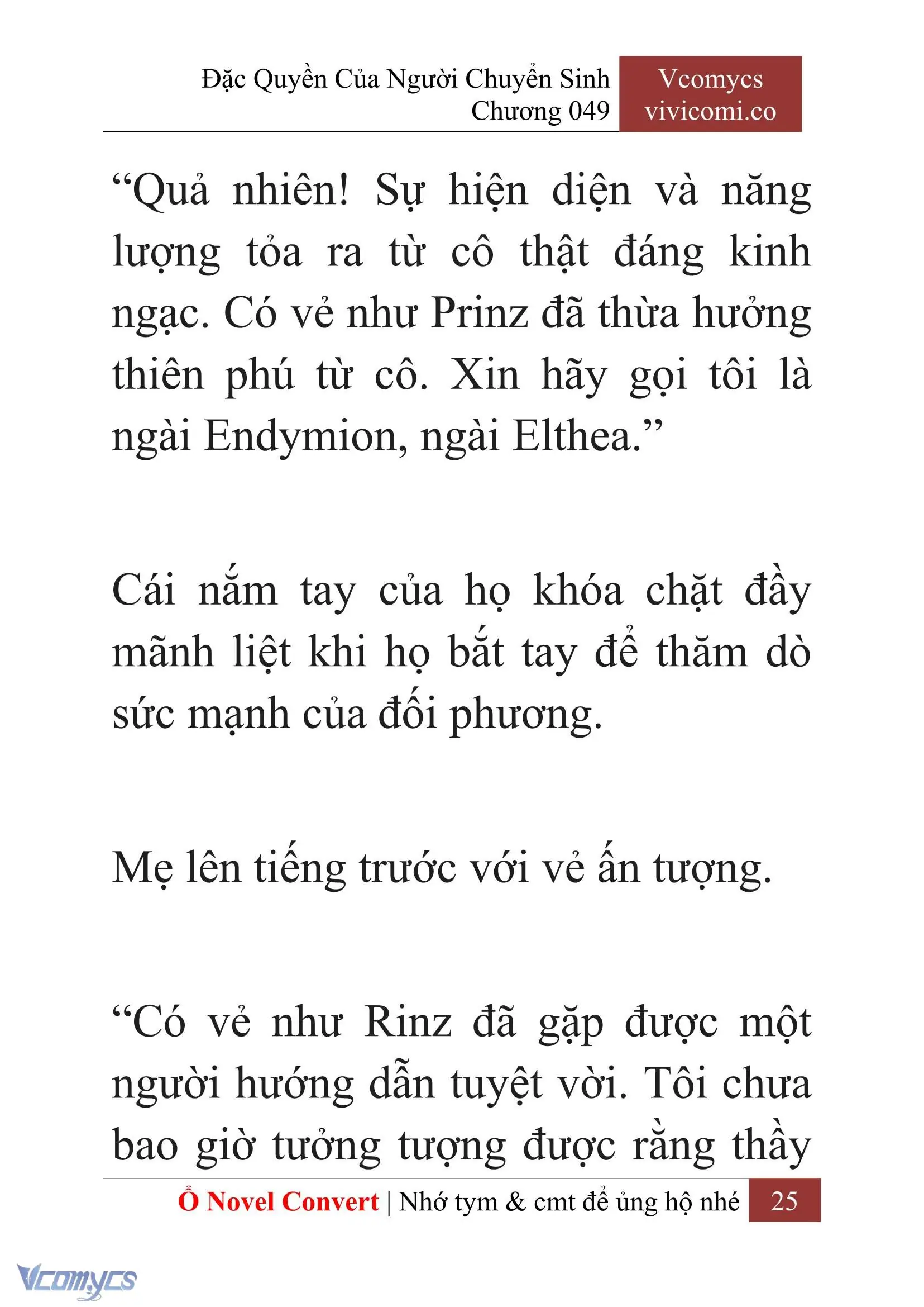 [Novel] Đặc Quyền Của Người Chuyển Sinh Chapter 49 - Trang 28