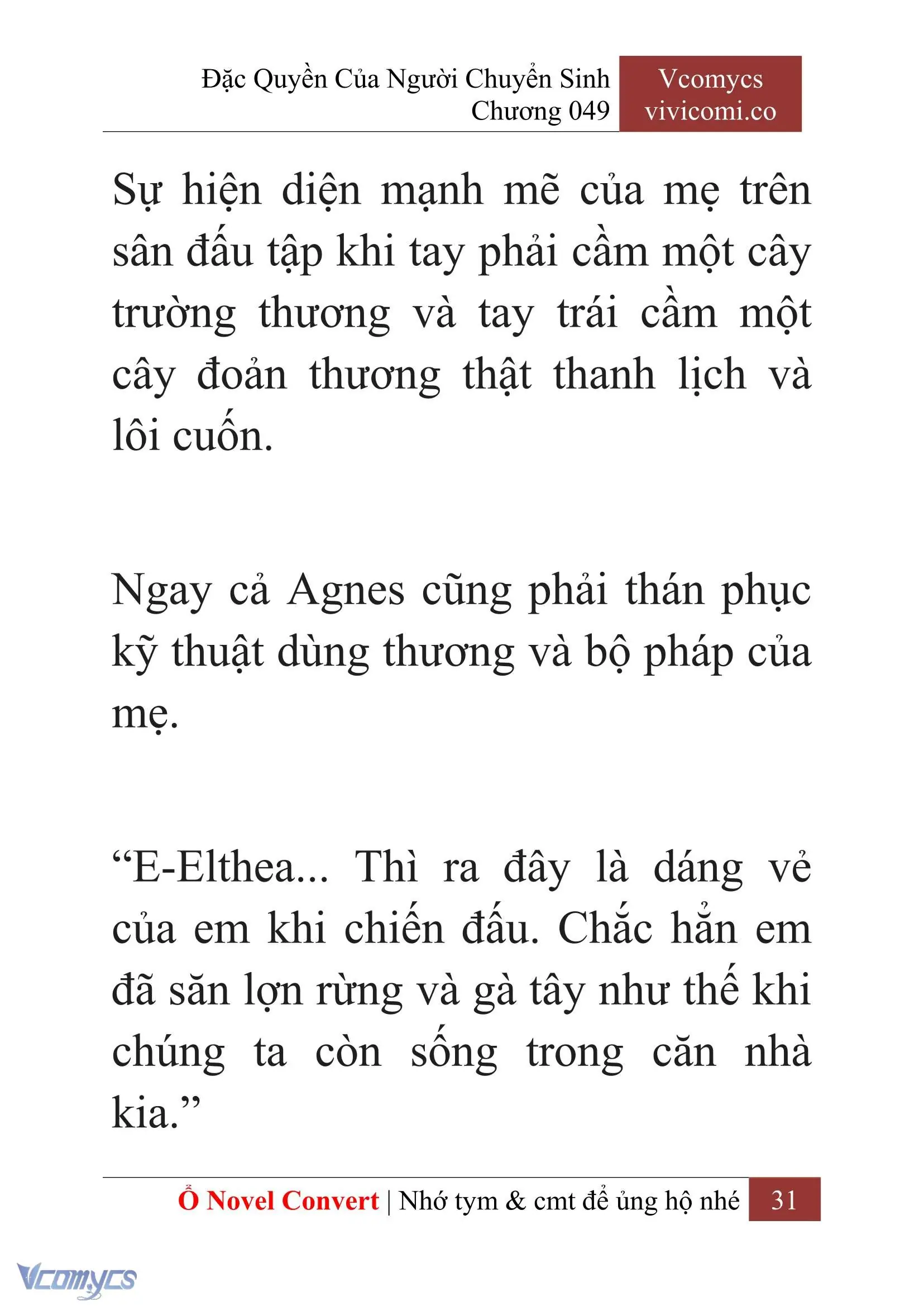 [Novel] Đặc Quyền Của Người Chuyển Sinh Chapter 49 - Trang 34