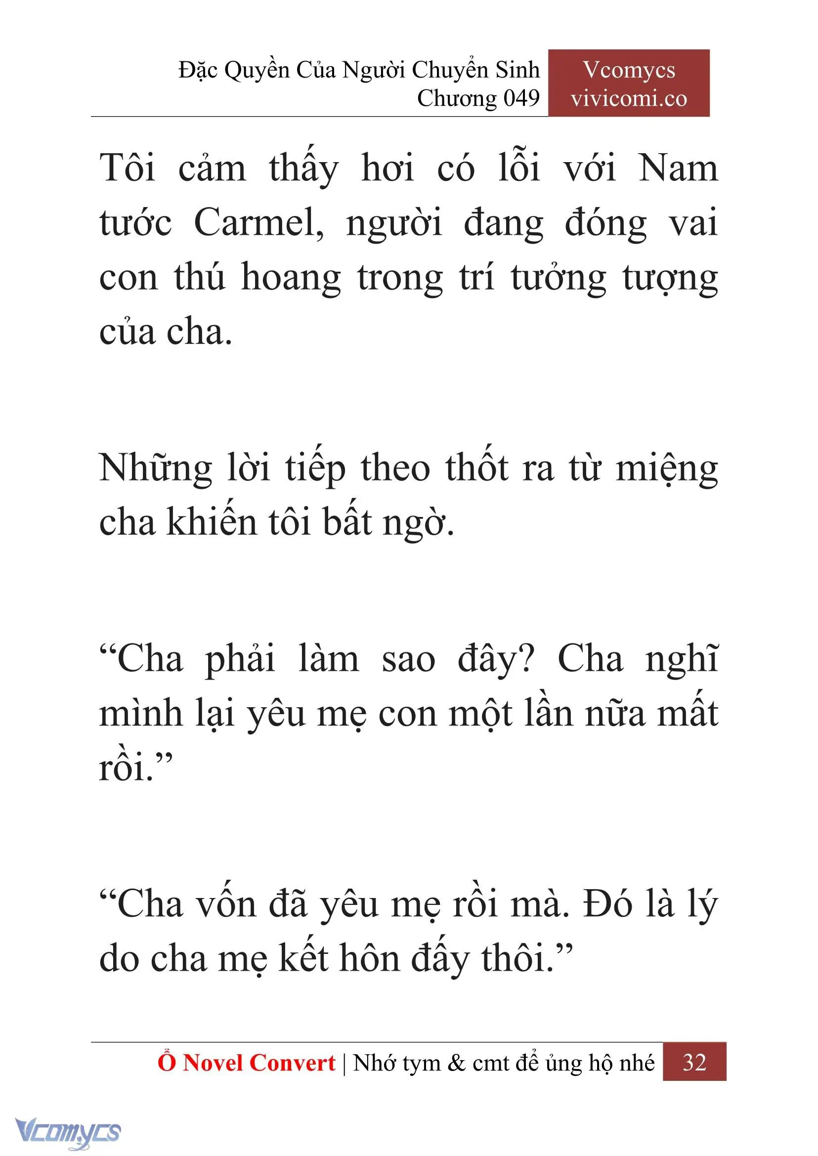 [Novel] Đặc Quyền Của Người Chuyển Sinh Chapter 49 - Trang 35