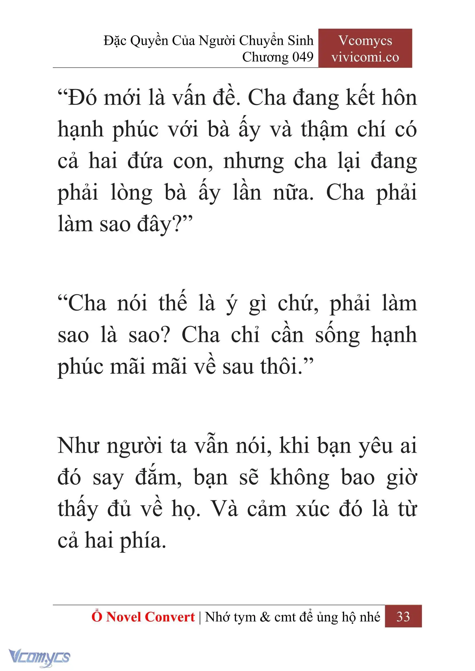 [Novel] Đặc Quyền Của Người Chuyển Sinh Chapter 49 - Trang 36