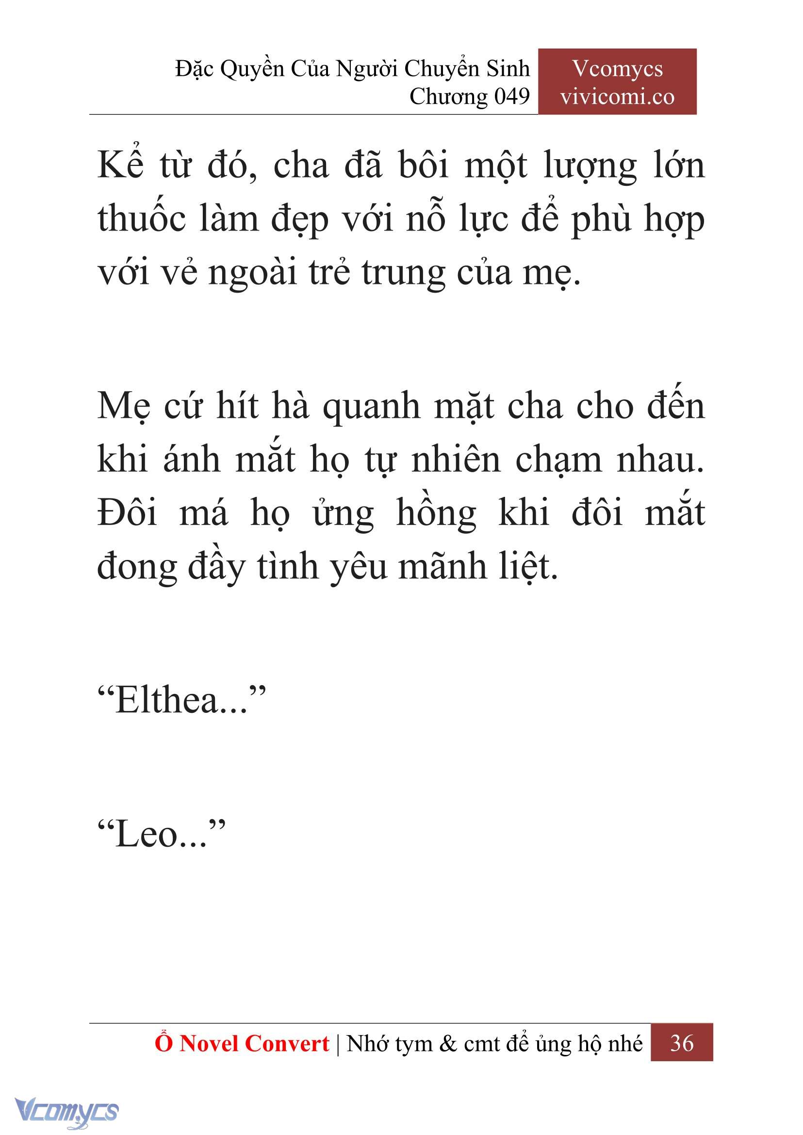 [Novel] Đặc Quyền Của Người Chuyển Sinh Chapter 49 - Trang 39