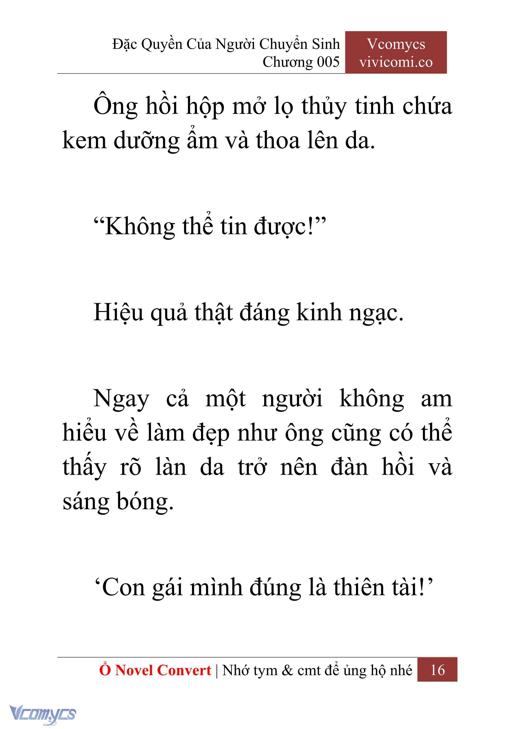 [Novel] Đặc Quyền Của Người Chuyển Sinh Chapter 5 - Trang 18