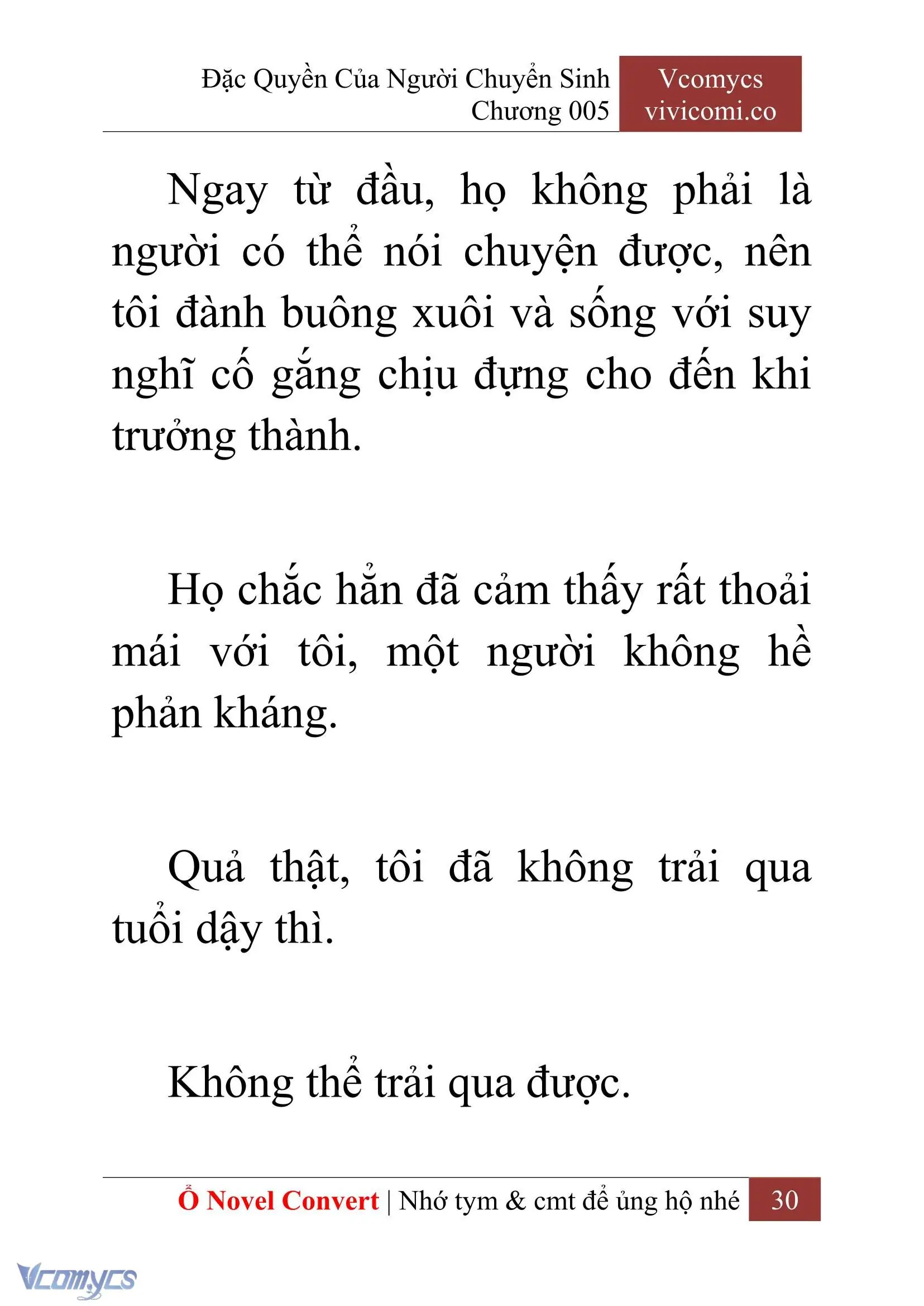 [Novel] Đặc Quyền Của Người Chuyển Sinh Chapter 5 - Trang 32