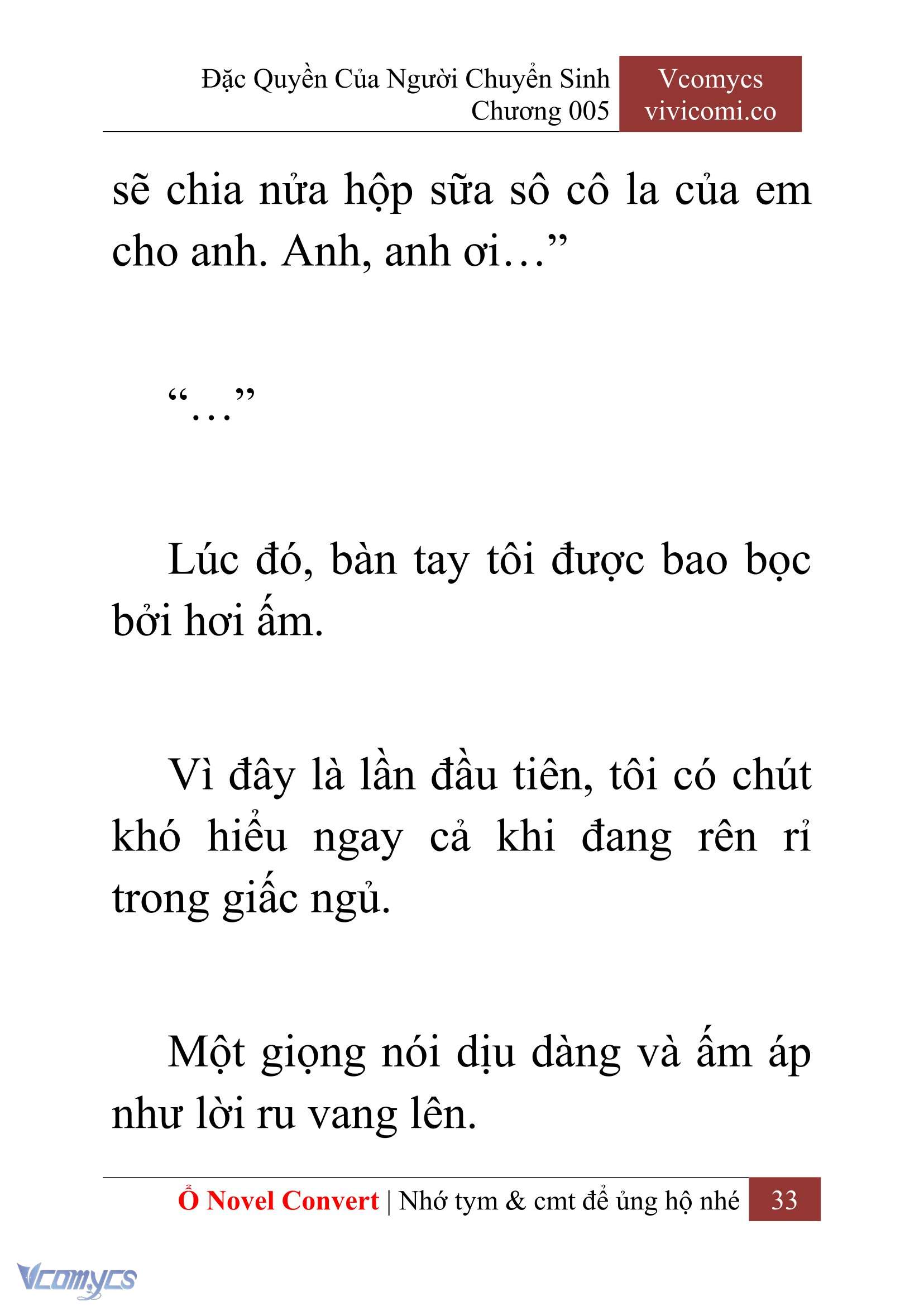 [Novel] Đặc Quyền Của Người Chuyển Sinh Chapter 5 - Trang 35
