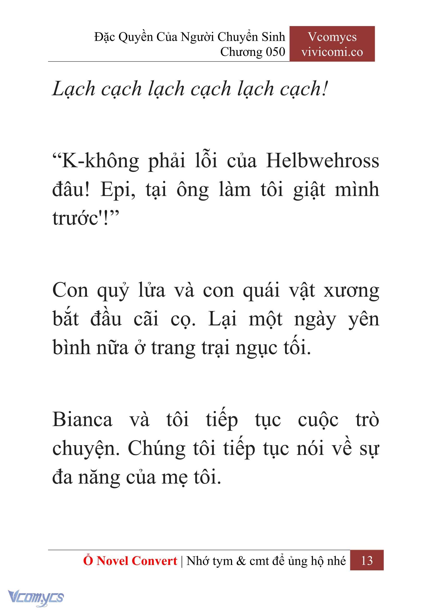[Novel] Đặc Quyền Của Người Chuyển Sinh Chapter 50 - Trang 15